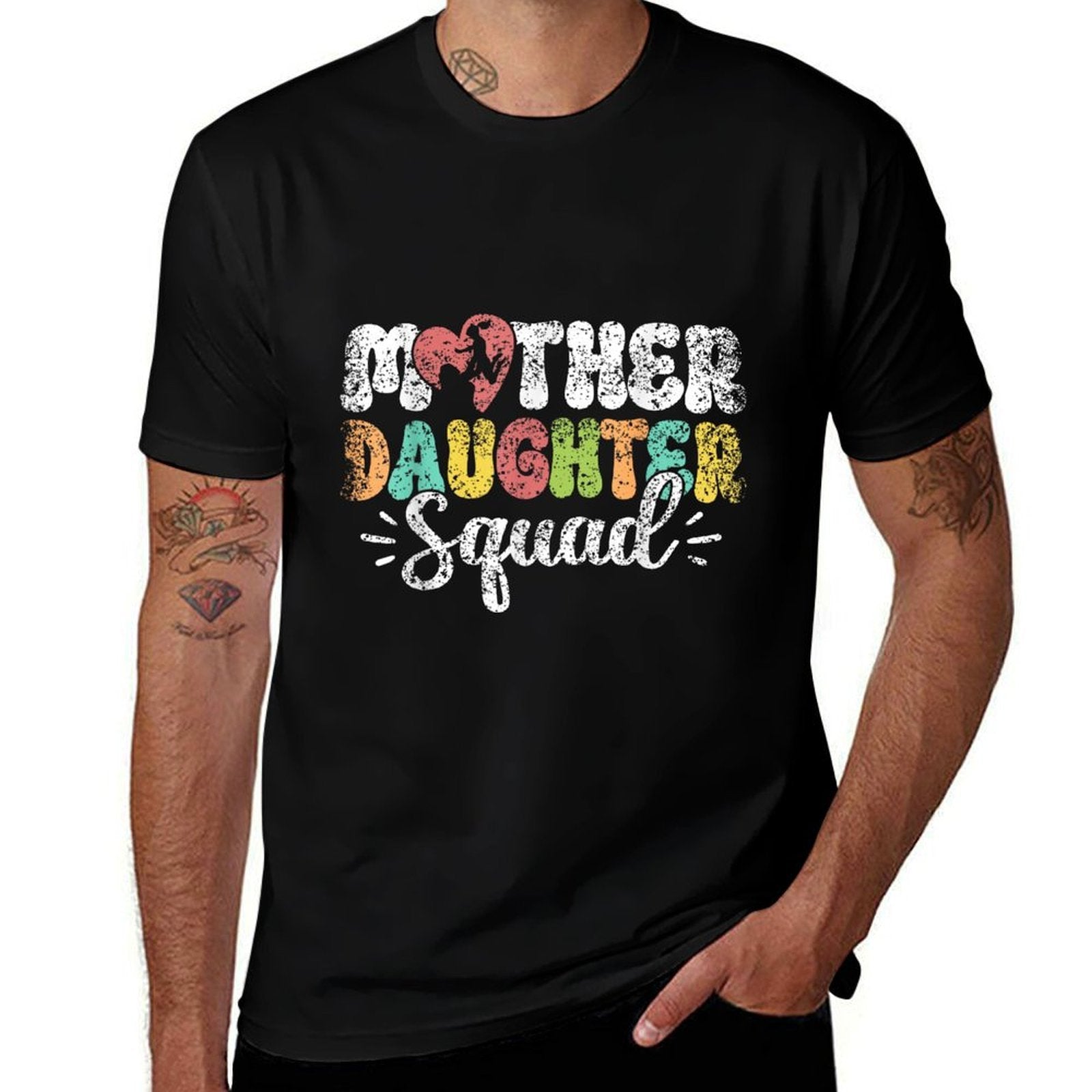 Mother Daughter Squad Matching Mom Mother Daughter Mommy  Versatile T-Shirt
