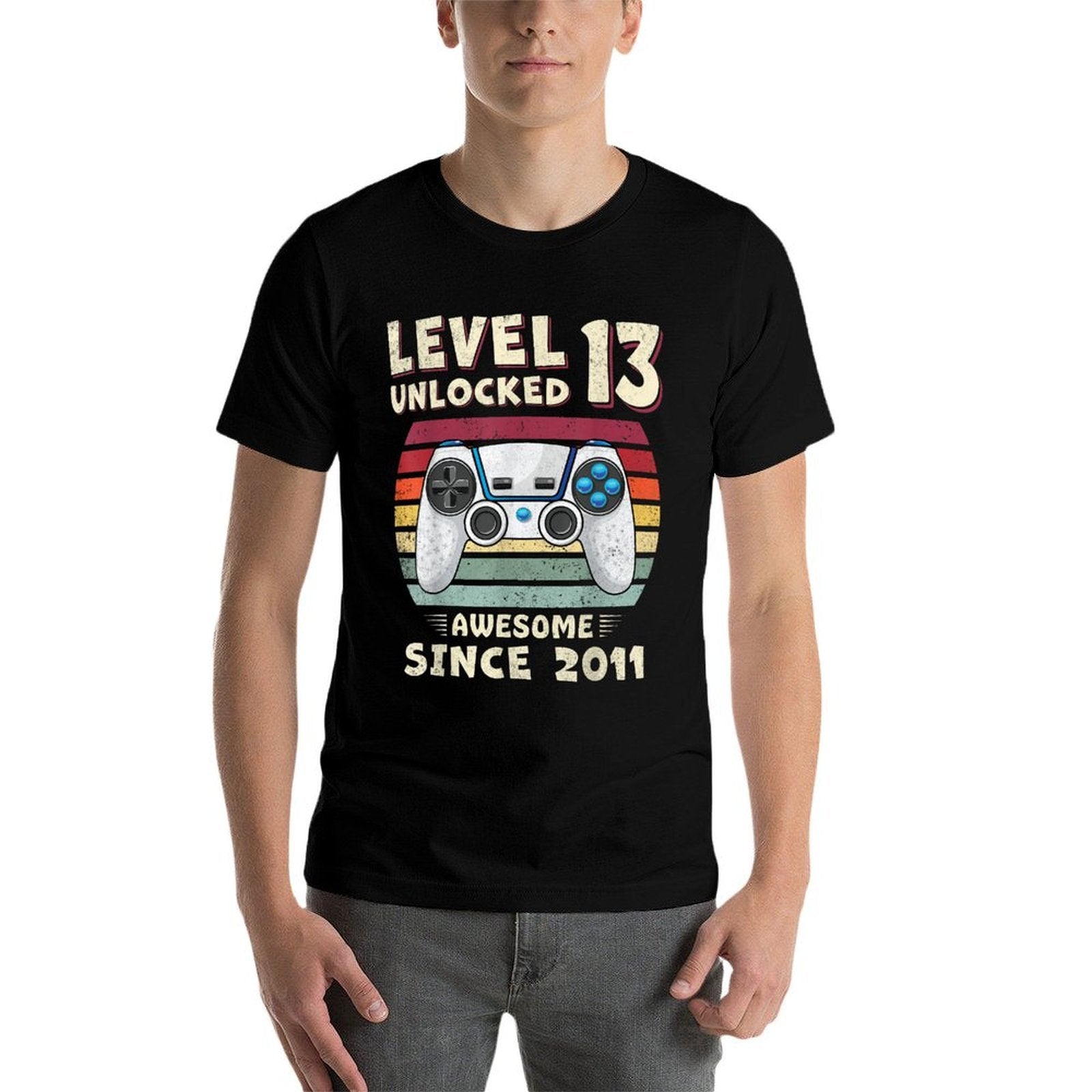 13th Birthday Decoration Boy 13yr 13 Year Old Birthday  Graphic-printed T-Shirt