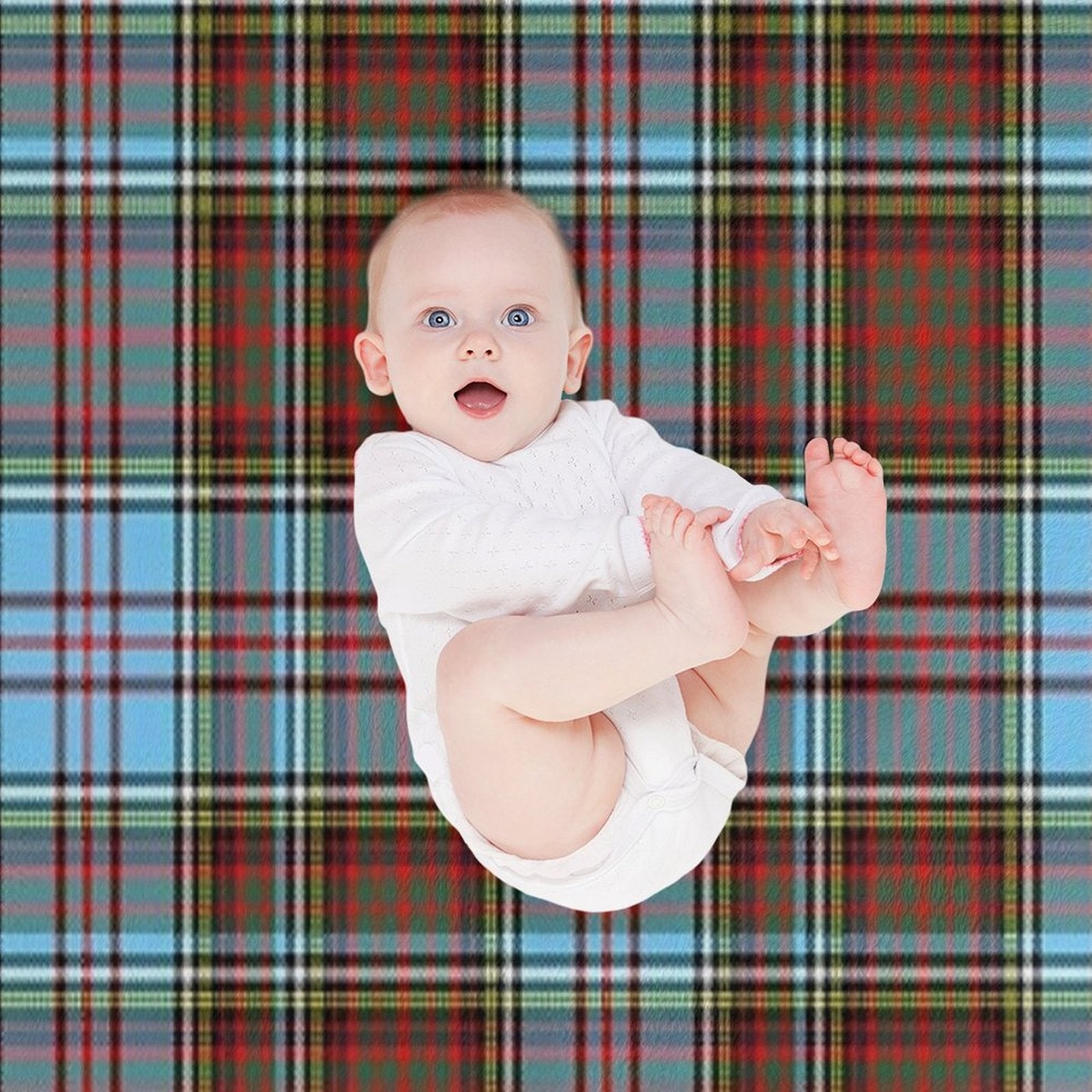 Clan Anderson Ancient Tartan Wrinkle-free Throw Blanket