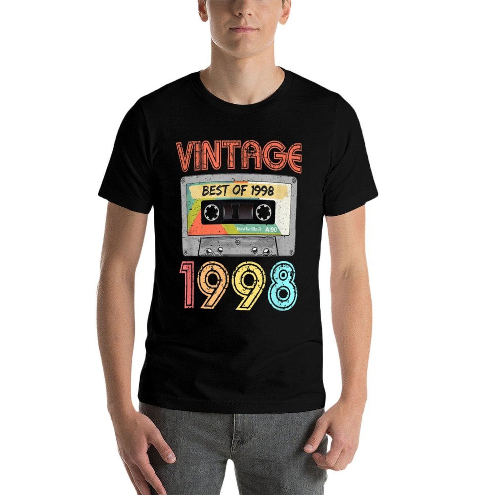 1998 21st Birthday  Retro Vintage 1998 Birthday  Polyester Blend T-Shirt