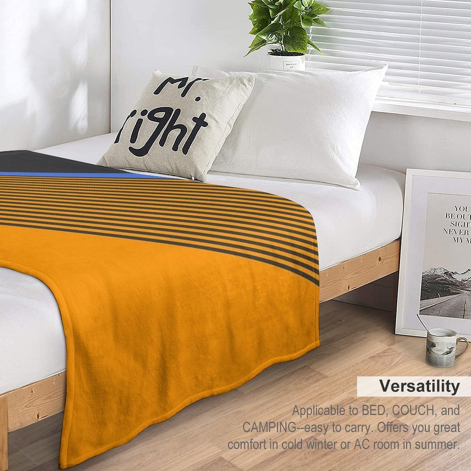 Papaya Livery 2022 Machine-washable Throw Blanket