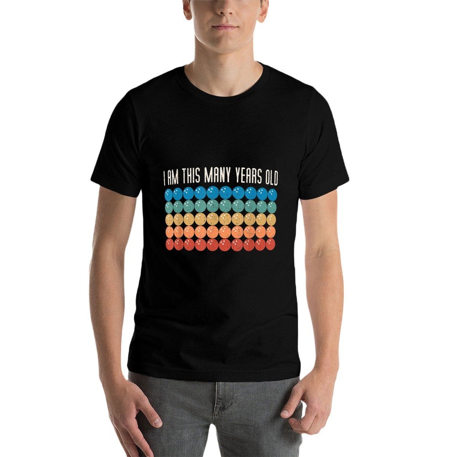 50th Birthday Gift Vintage Football  Oversized Silhouette T-Shirt