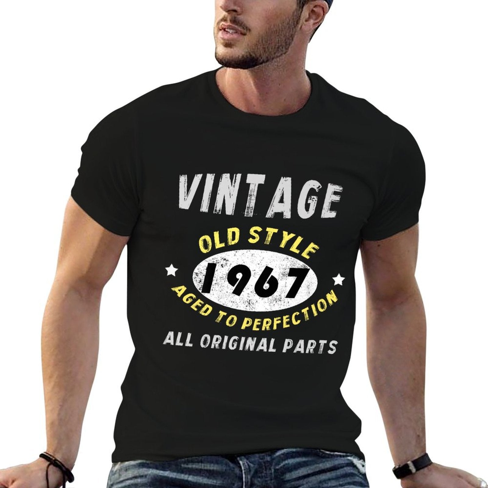 50th Birthday - Turning 50 Gift Idea 1967 50 Years Old  Slim-fit Cut T-Shirt