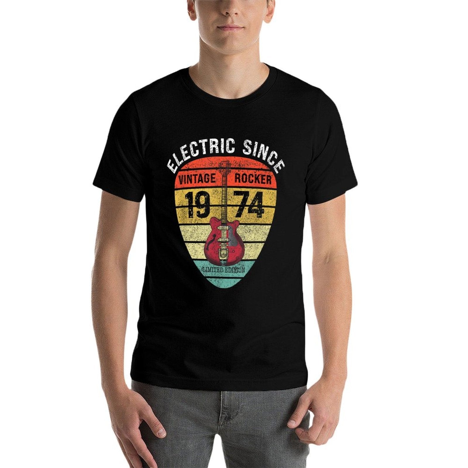 50 Years Old 1974 Limited Edition Vintage 50th Birthday  Summer-ready Fabric T-Shirt