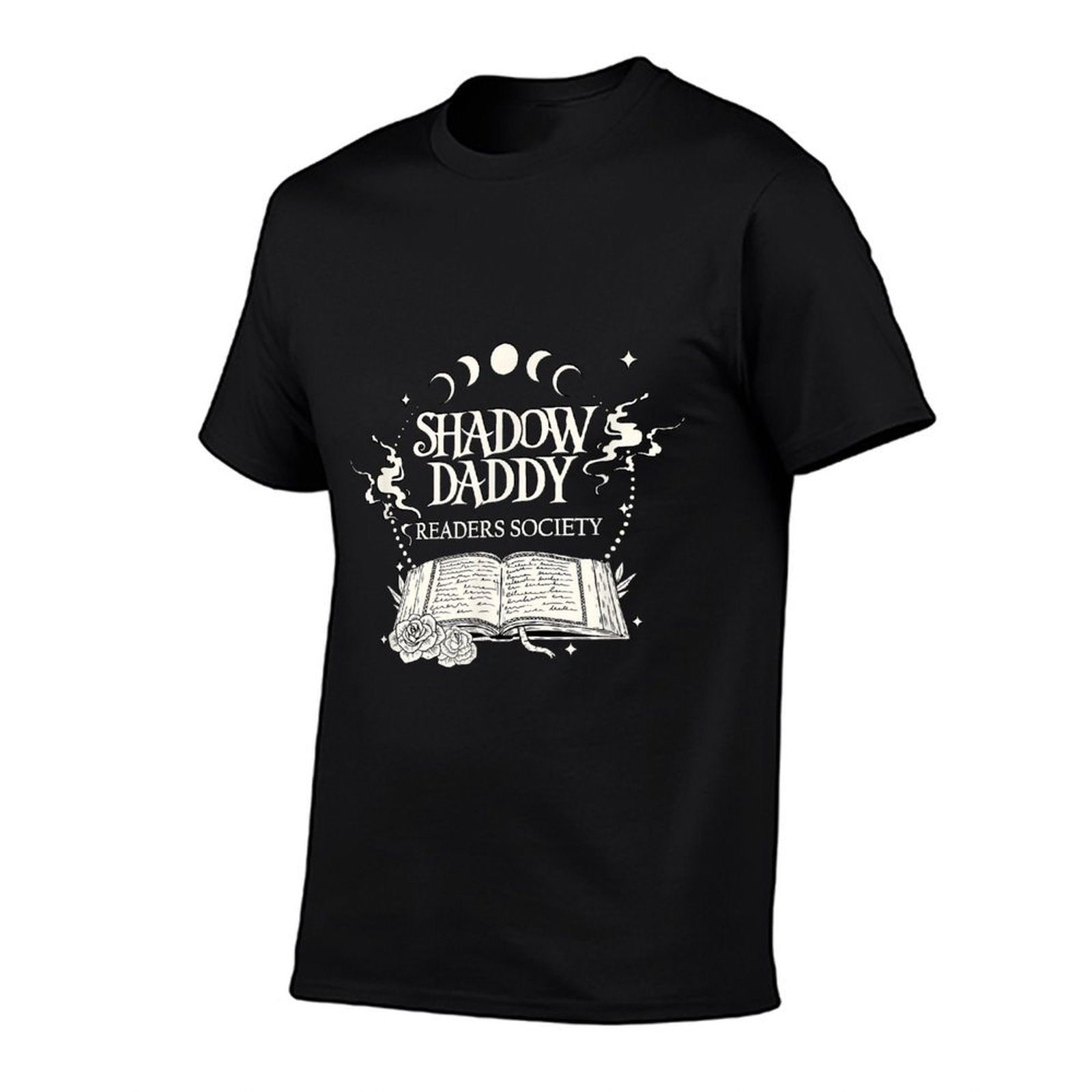 Fantasy Romance Readers Society Shadow Daddy Lover  Ribbed Collar T-Shirt