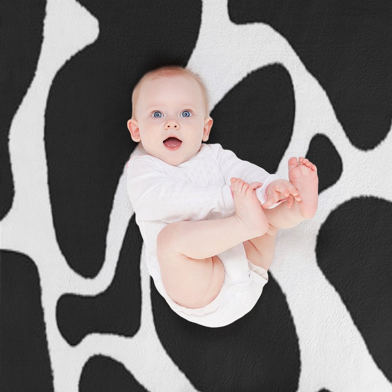 Classic Cow Print Premium Throw Blanket