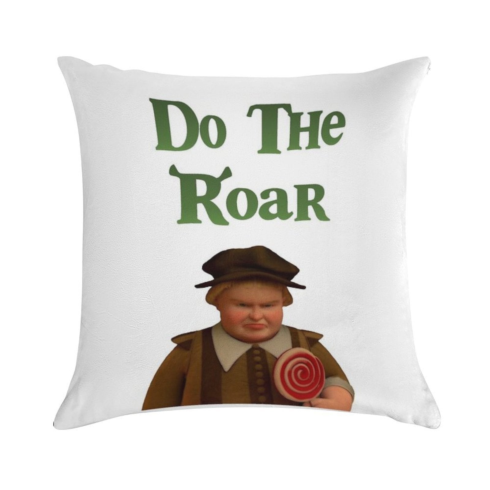 Do The Roar Soft Multiple Sizes Throw Pillow