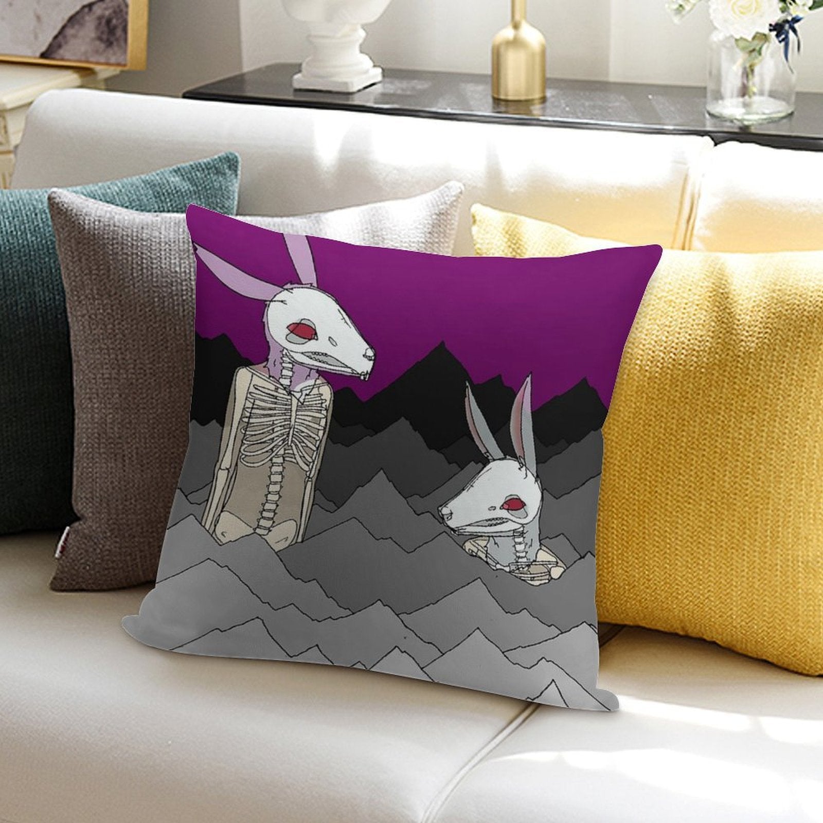 Easter Soft Warmth Comfort Throw Pillow