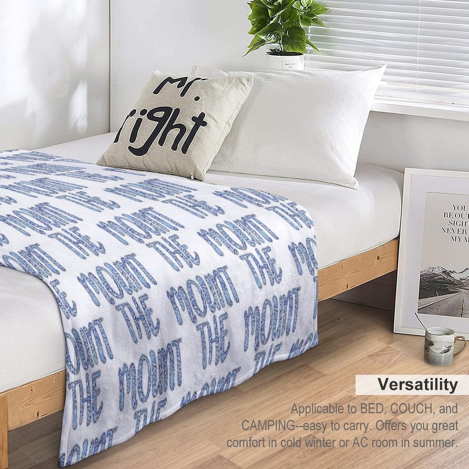 Mount Saint Mary's University Quick-dry Throw Blanket