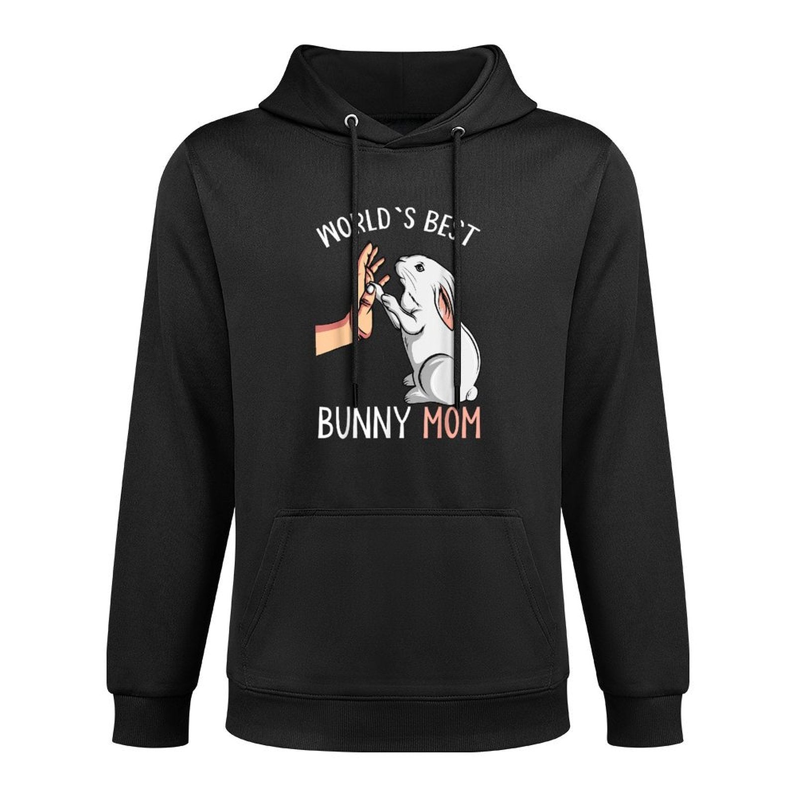 World´s Best Bunny Mom Rabbit Love Easter Girls Womens Relaxed Fit Hoodie