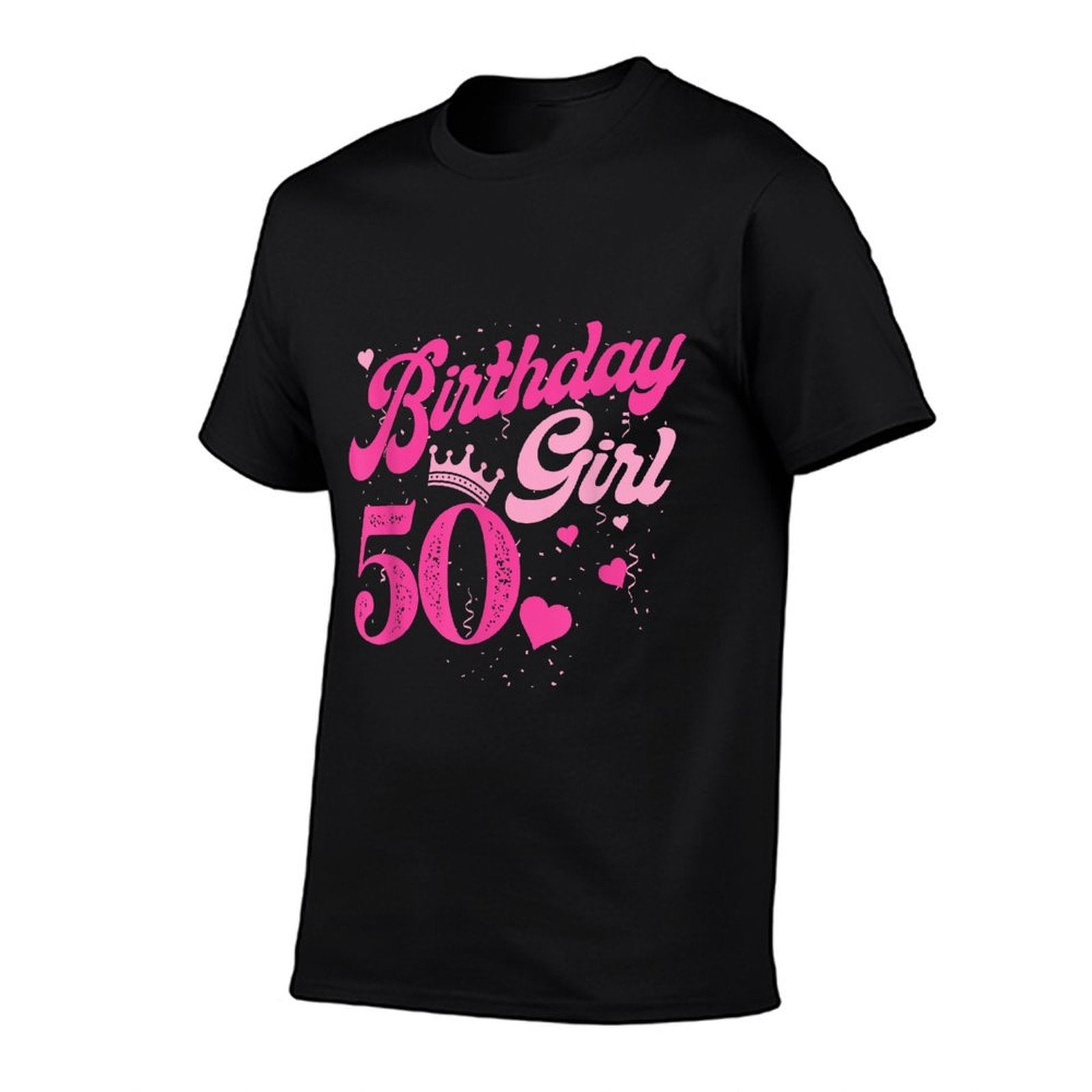 50th Birthday Girl Crown 50 Years Old Bday  Lightweight T-Shirt