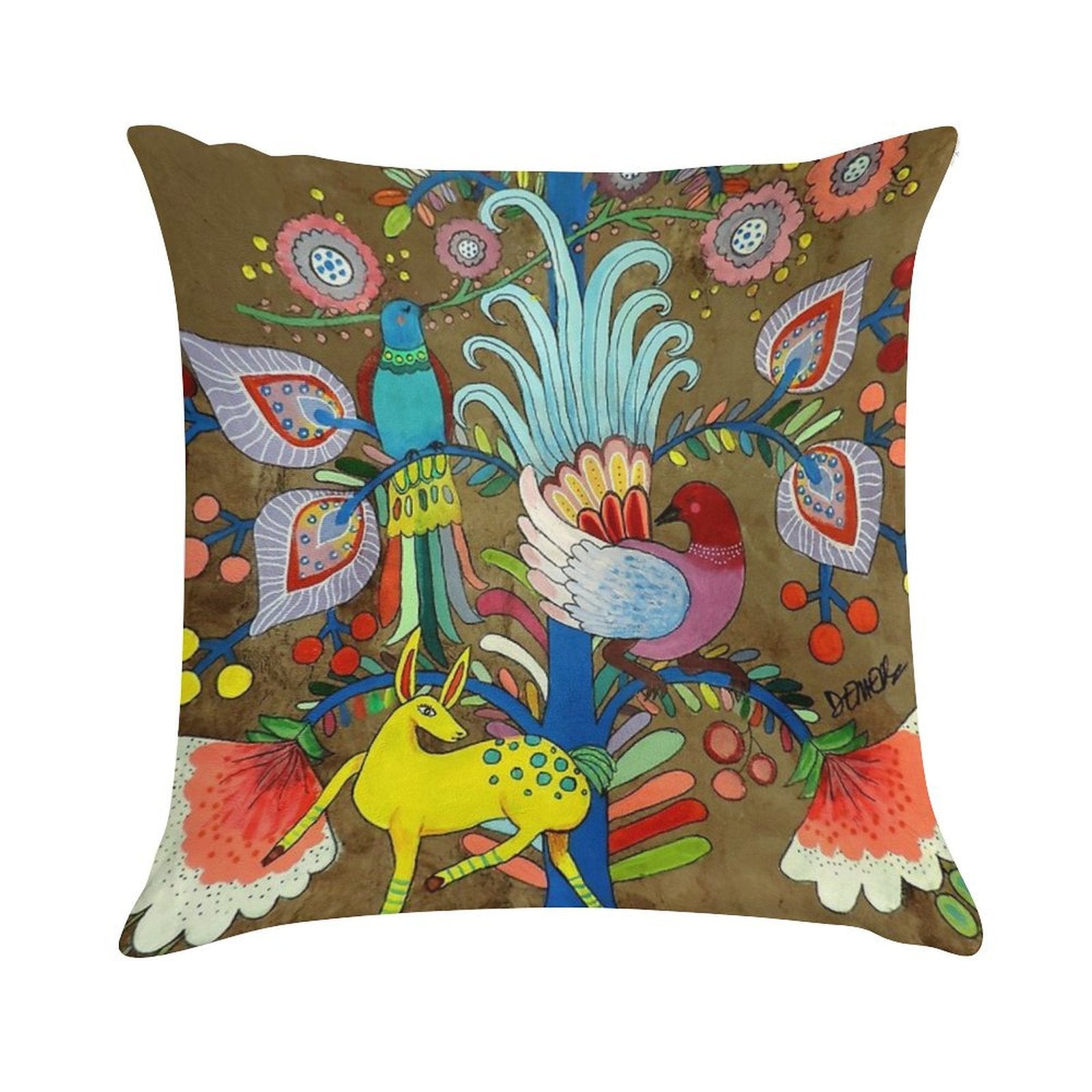 Amate Uno Soft Shrink-Resistant Throw Pillow