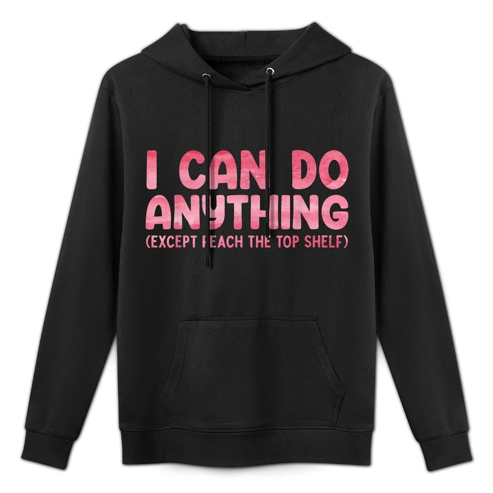 Funny Short People Art For Men Women Short People Short Girl Unisex Design Hoodie