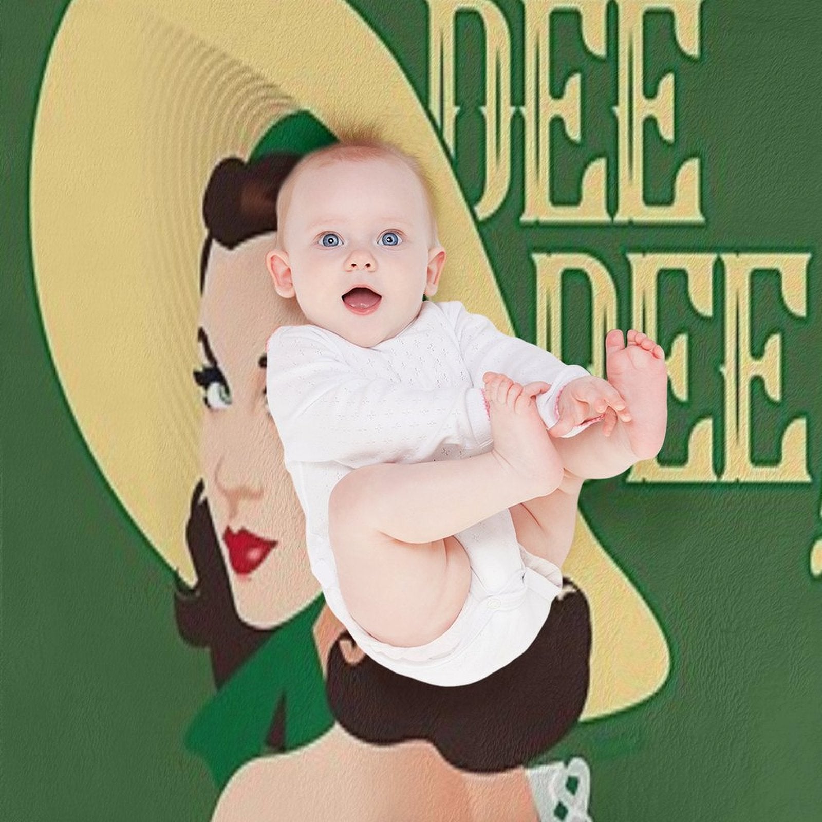 Fiddle-dee-dee! Quick-dry Throw Blanket