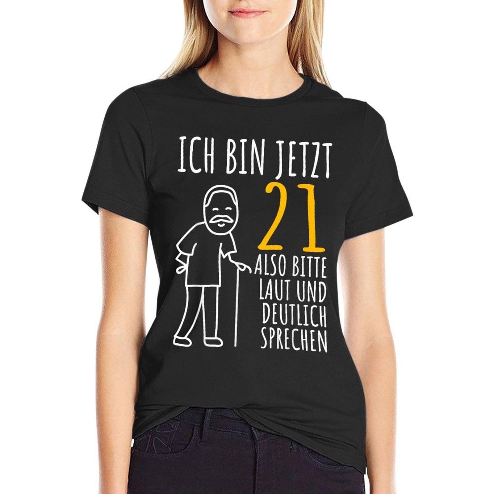 21st Birthday Man  Ich Bin Jetzt 21  21st Birthday  Easy-care T-Shirt