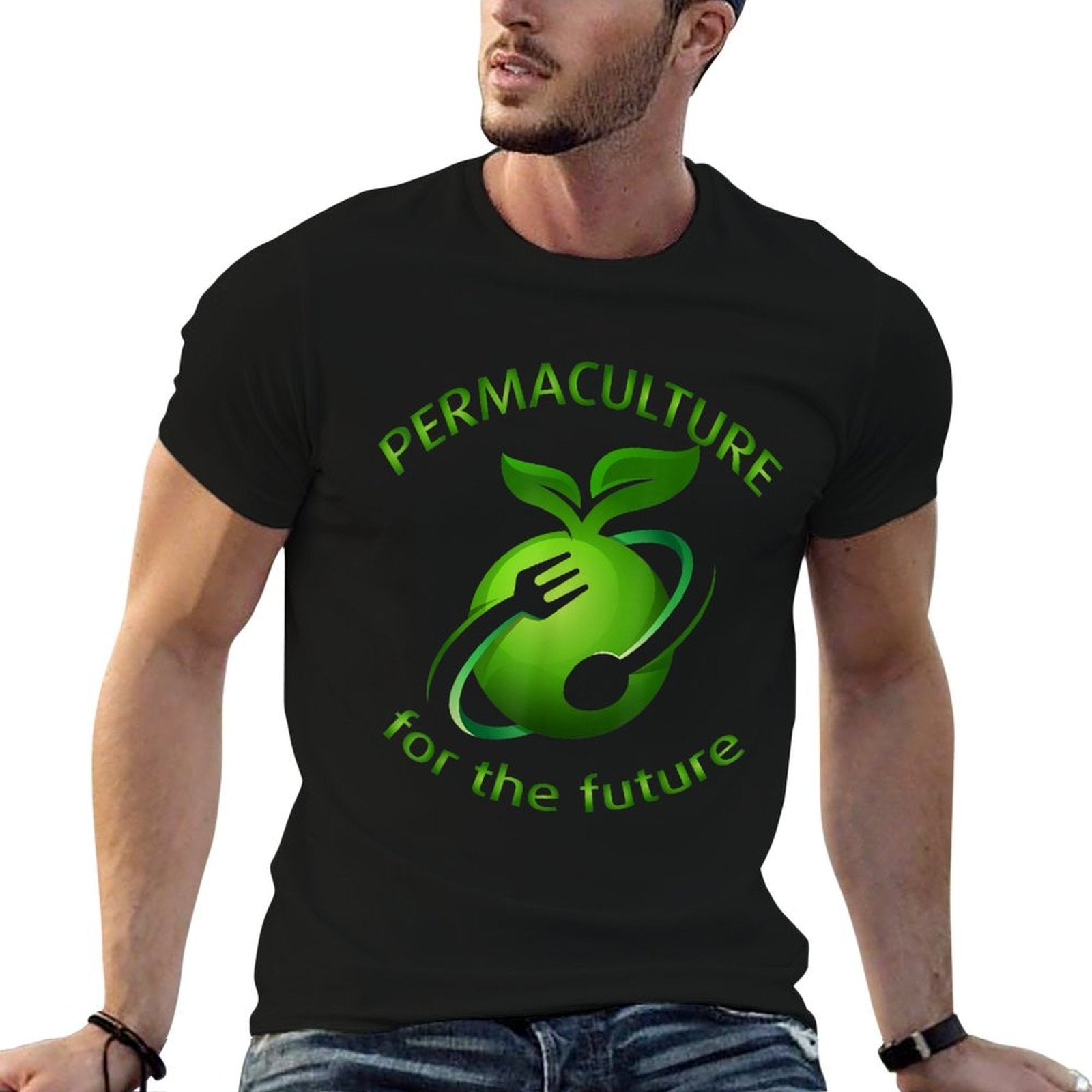 Permaculture For The Future Food Forest  Polyester Blend T-Shirt