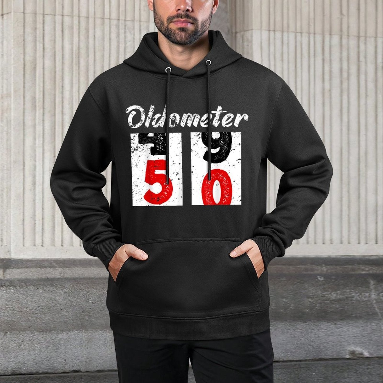 50th Birthday Gift 50 Retro Birthday Vintage 1969 All-Day Comfort Hoodie