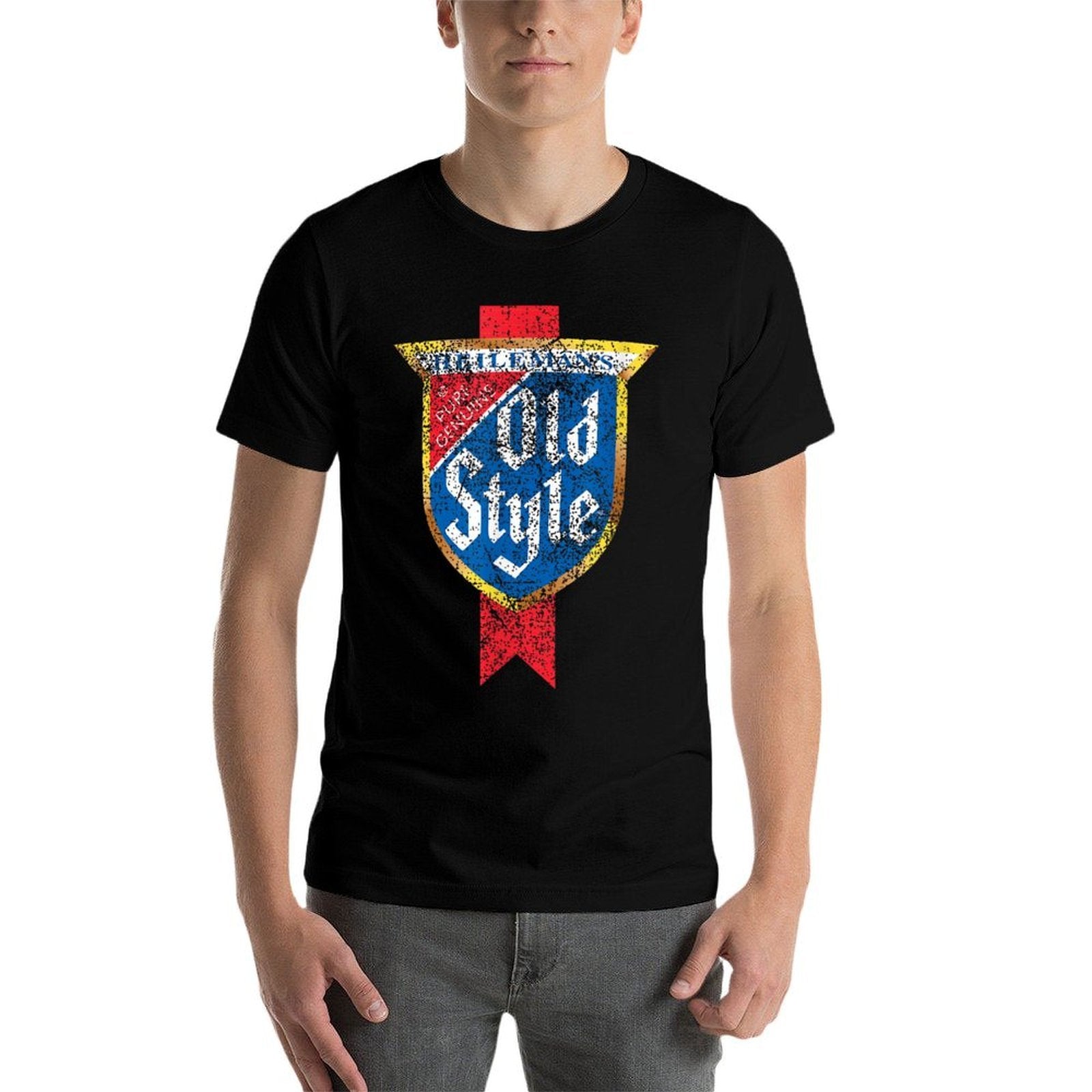 Old Style Beer Vintage Logo - Classic Look  Durable T-Shirt