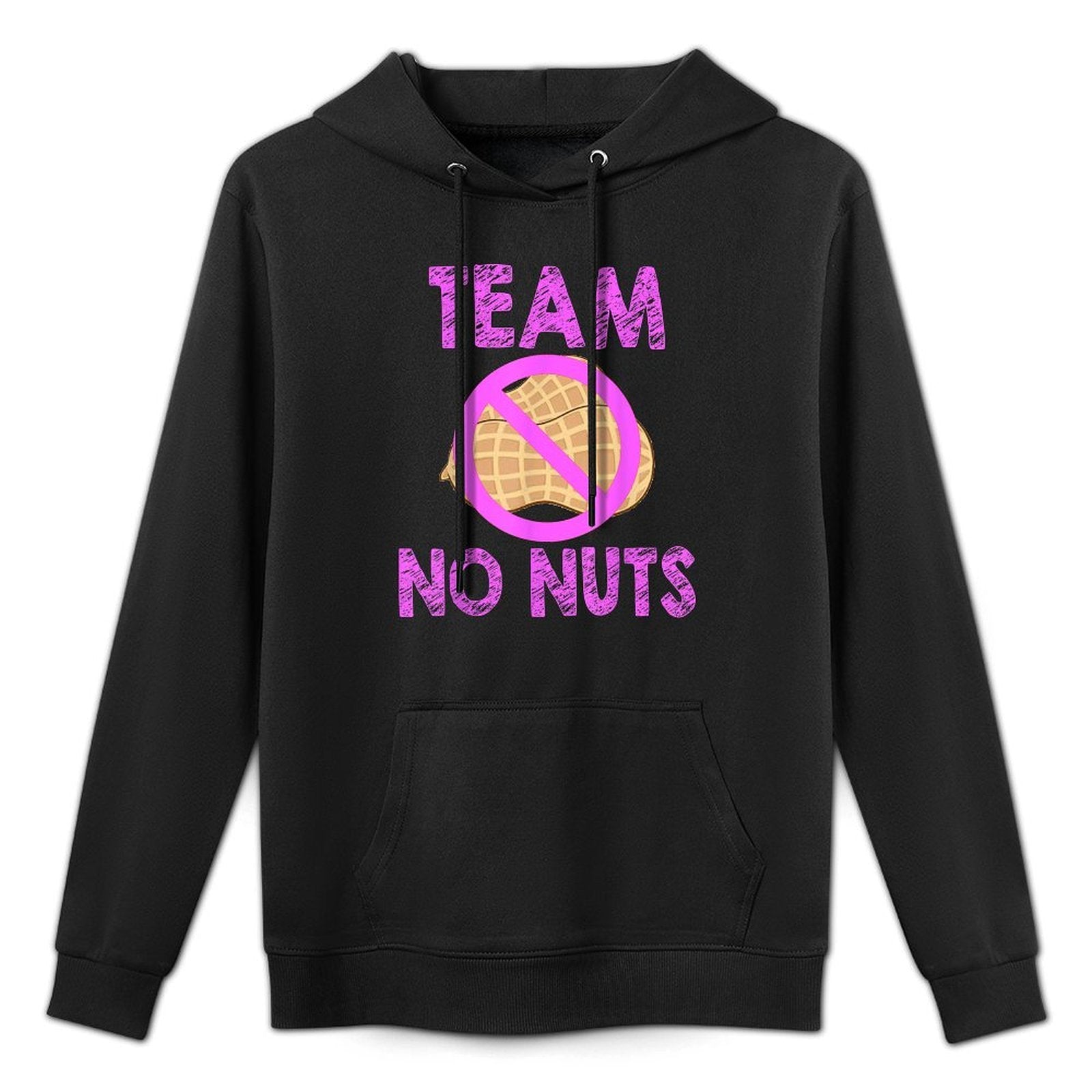 Team No Nuts Funny Team Girl Gender Reveal Tshirt Shrink-Resistant Hoodie