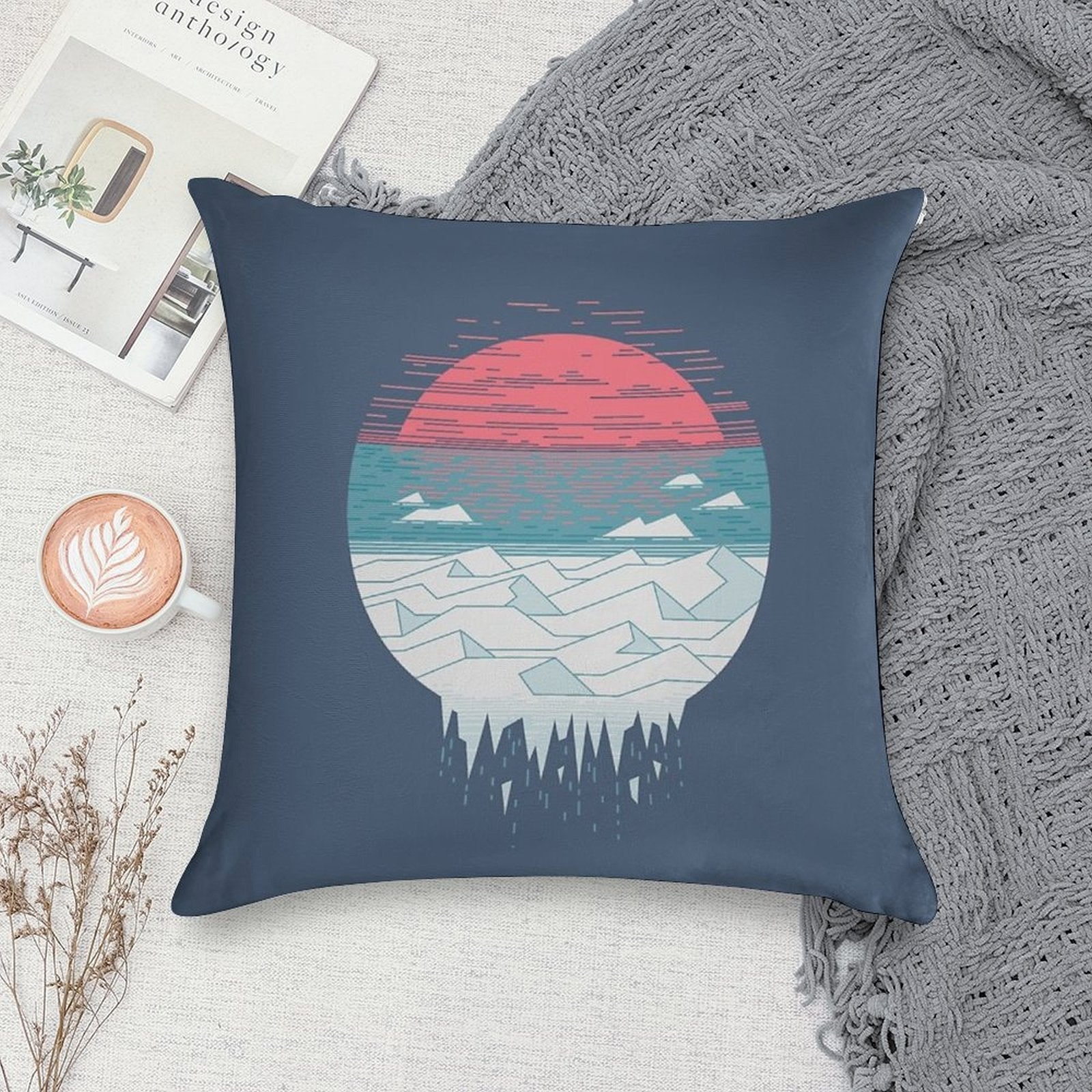 The Great Thaw Soft Skin-Friendly Throw Pillow