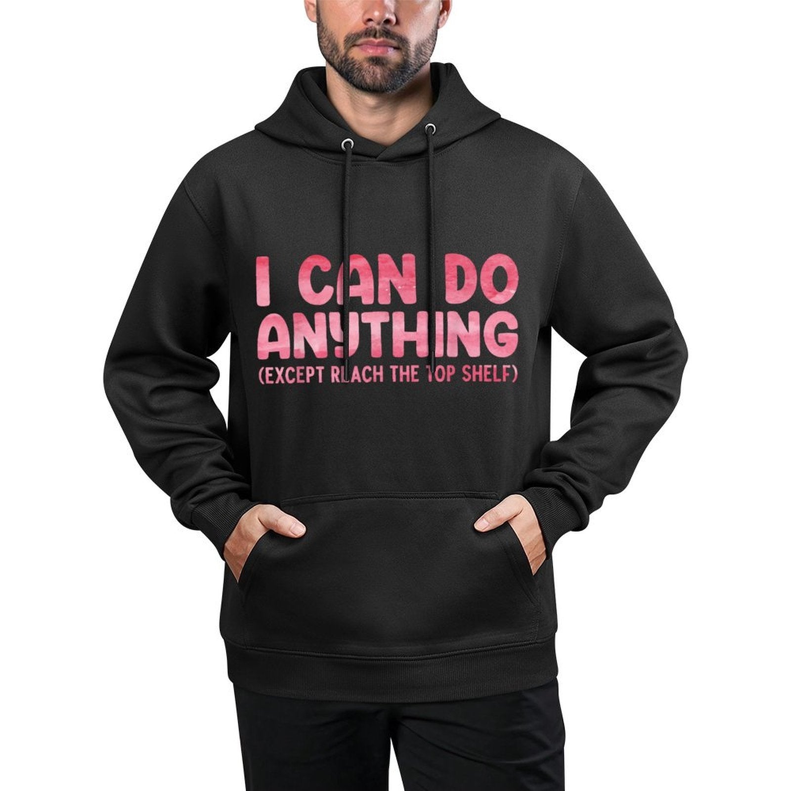 Funny Short People Art For Men Women Short People Short Girl Unisex Design Hoodie