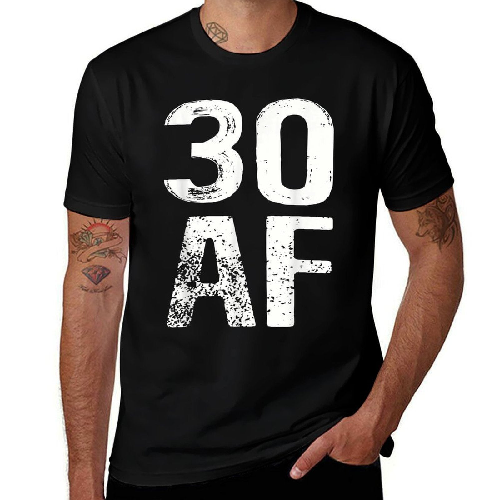 30 AF 30th Birthday Funny  Cotton T-Shirt