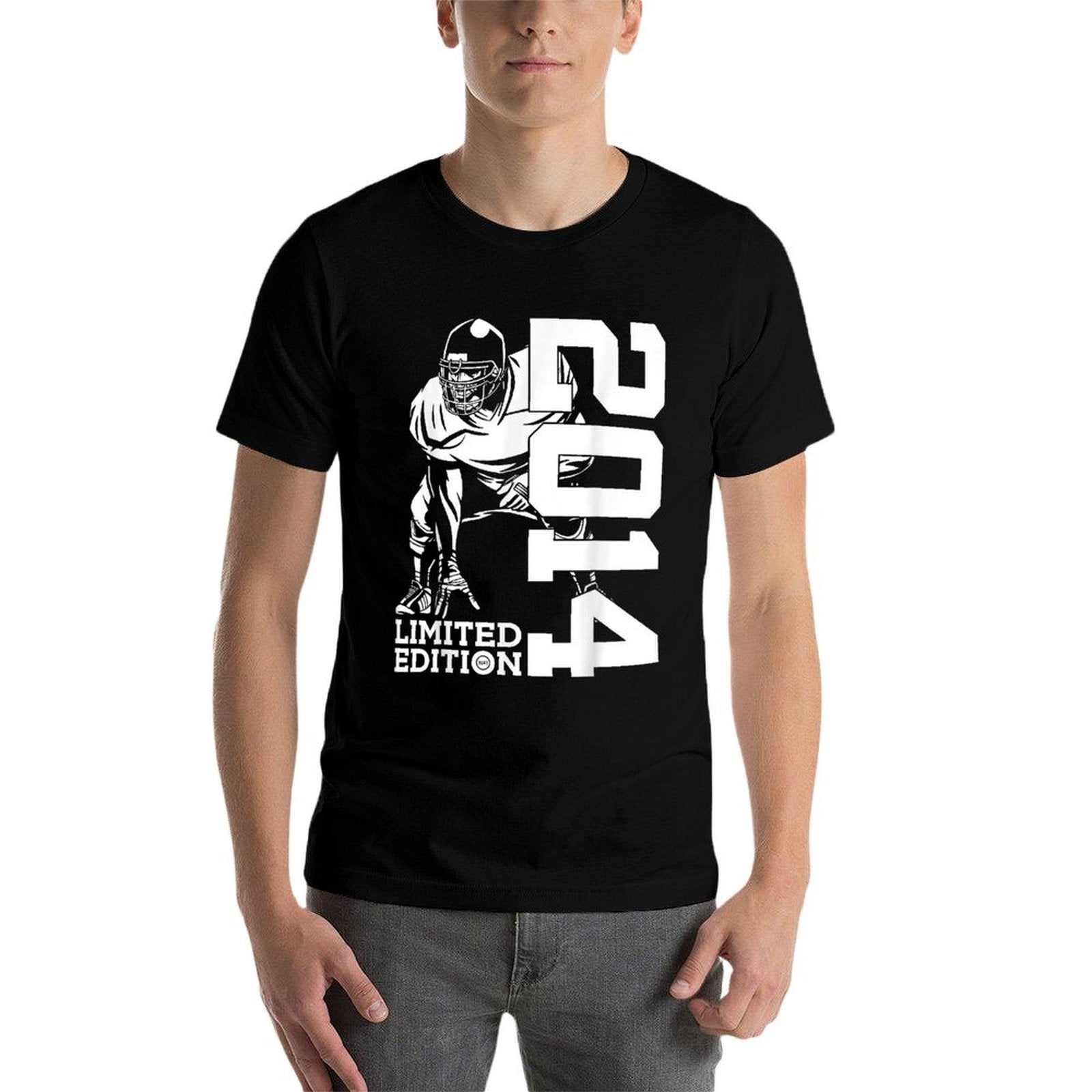 11th BIRTHDAY FOOTBALL LIMITED EDITION 2014 FOOTBALL  Oversized Silhouette T-Shirt
