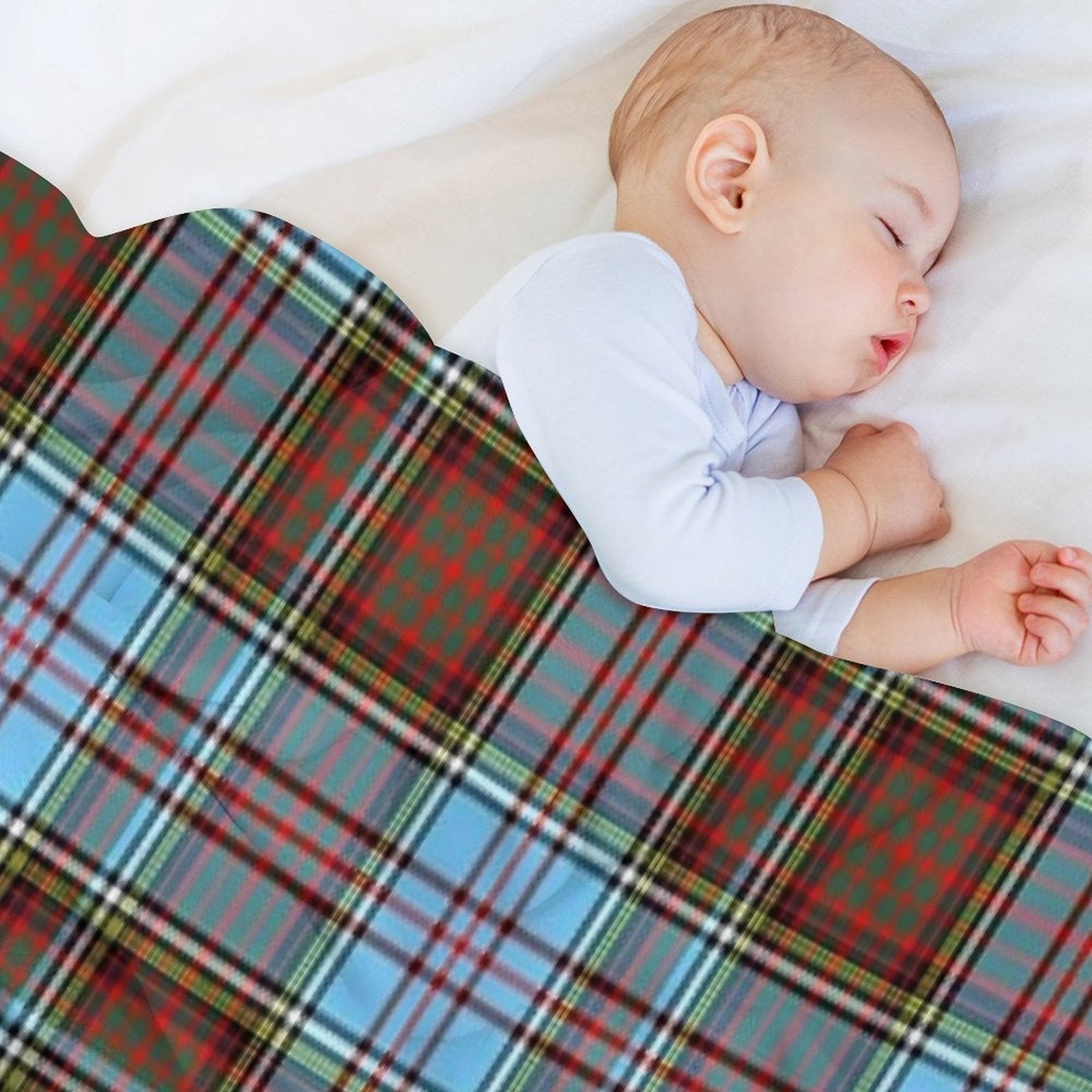 Clan Anderson Ancient Tartan Wrinkle-free Throw Blanket