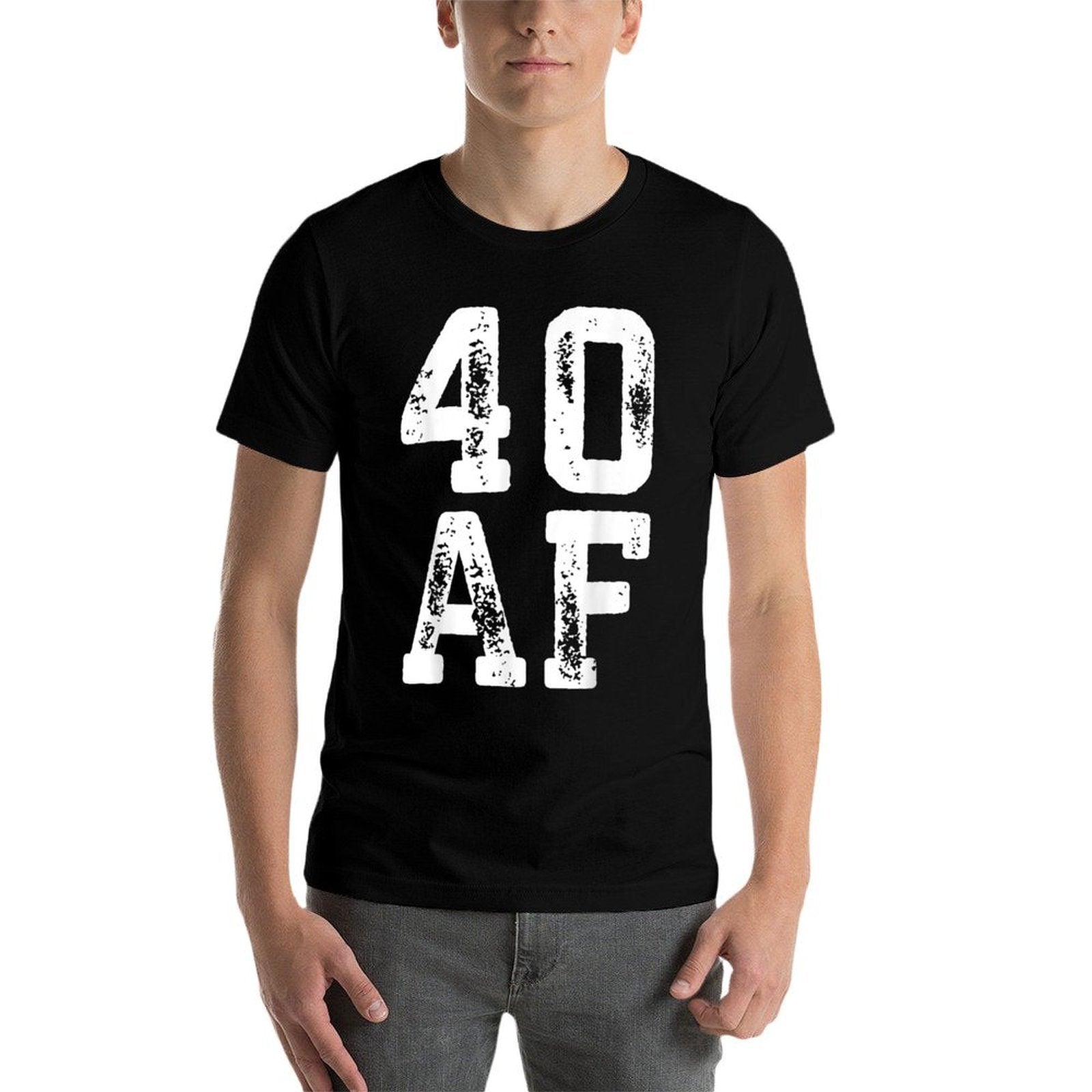 40 AF Men Women 40th Birthday  Graphic-printed T-Shirt
