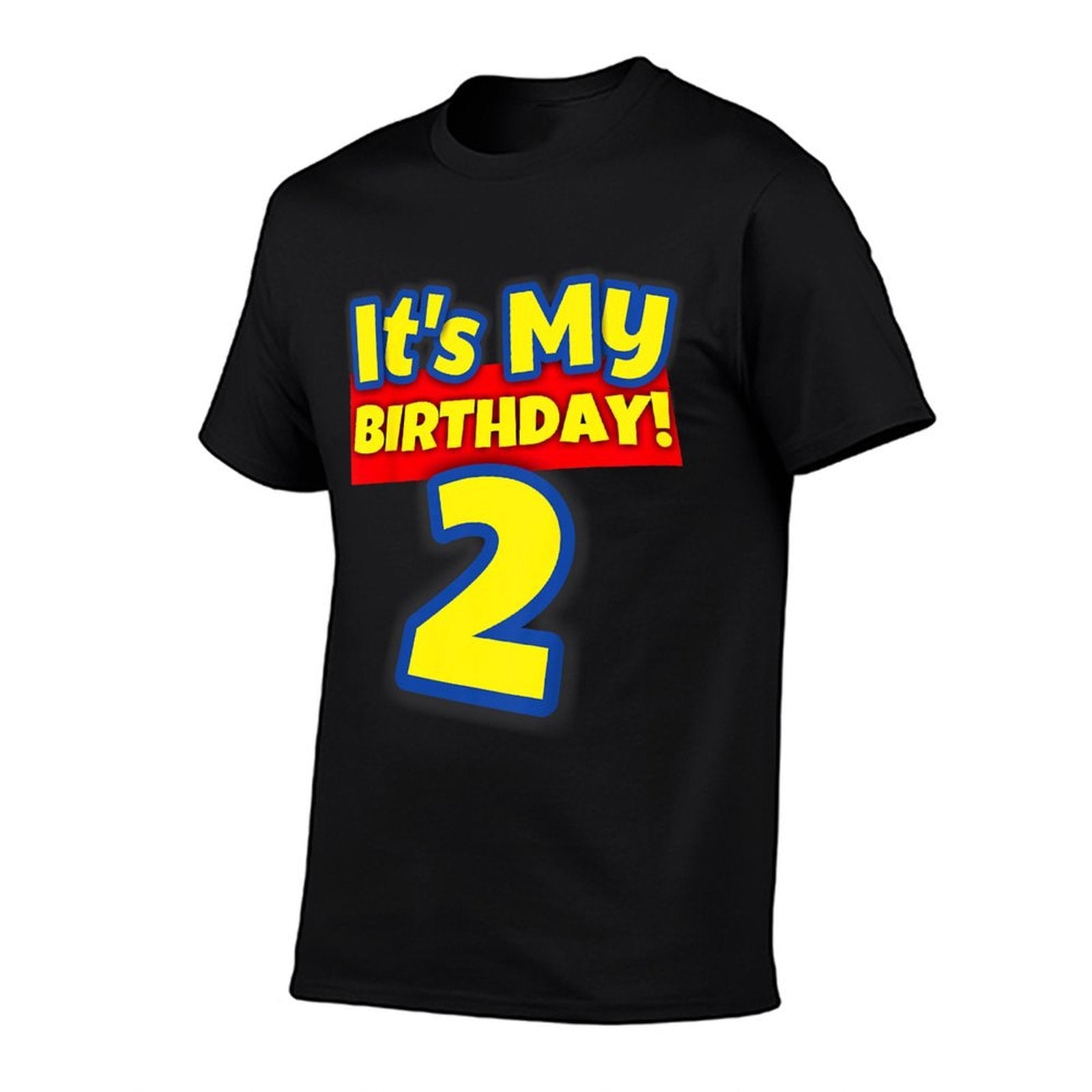 2 Year Old 2nd Birthday Boys And Girls It's My Birthday  Polyester Blend T-Shirt