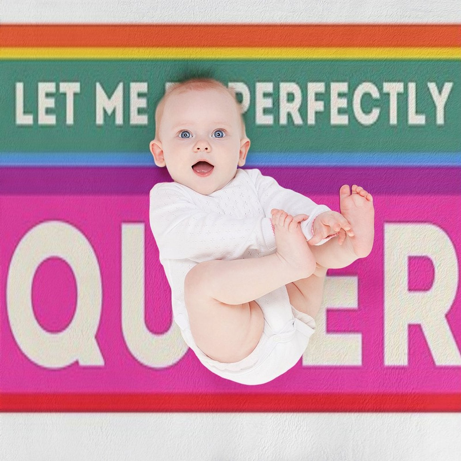 Queer Humour Durable Throw Blanket