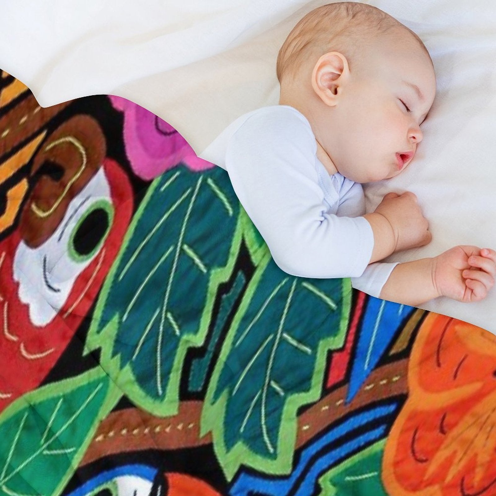 Mola Design Birdies Lightweight Throw Blanket