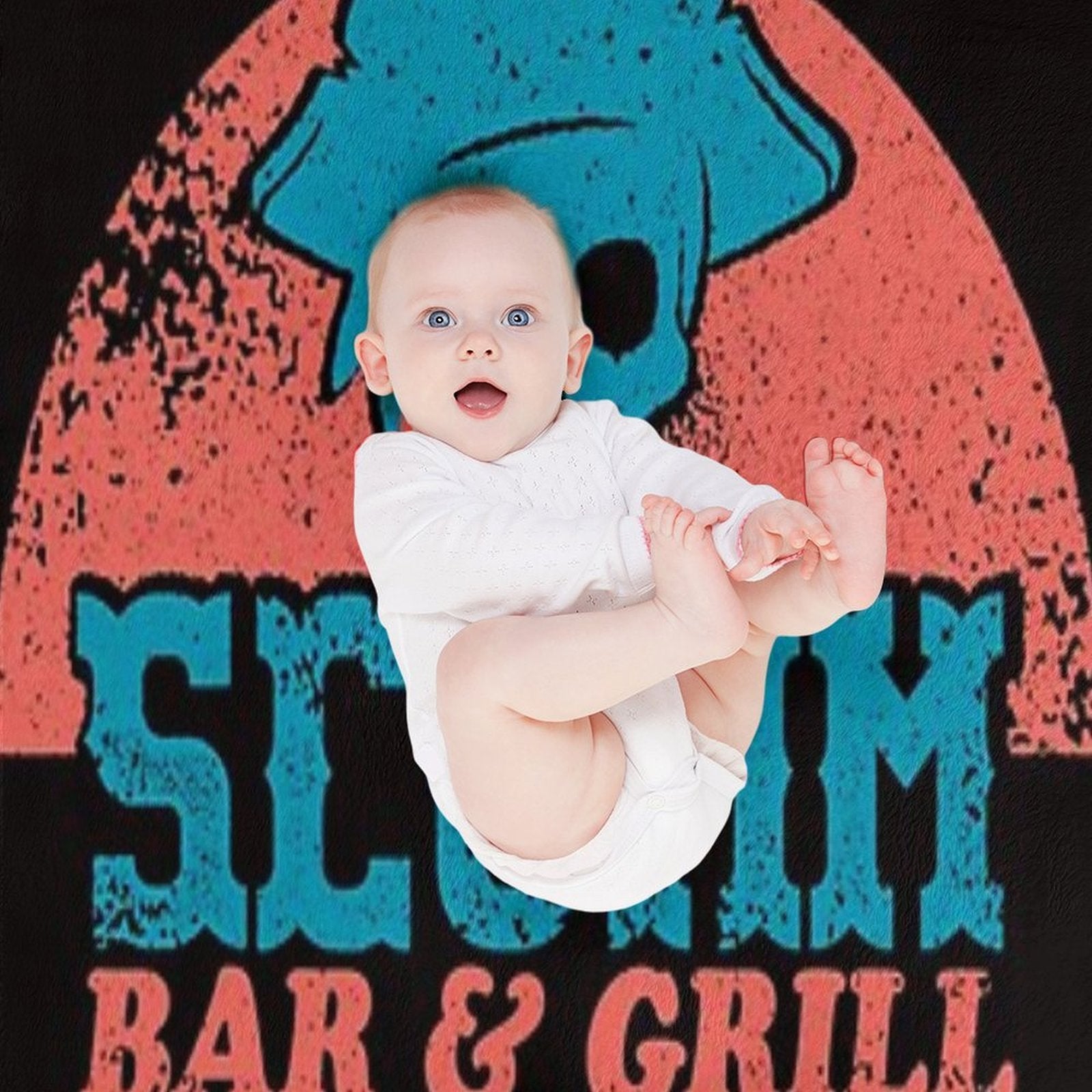 Scumm Bar Machine-washable Throw Blanket