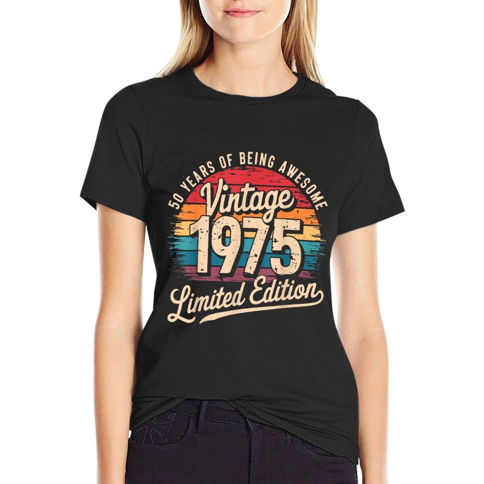50 Year Birthday Decorations Men Gag 50yr 1975 50th Birthday  Classic T-Shirt