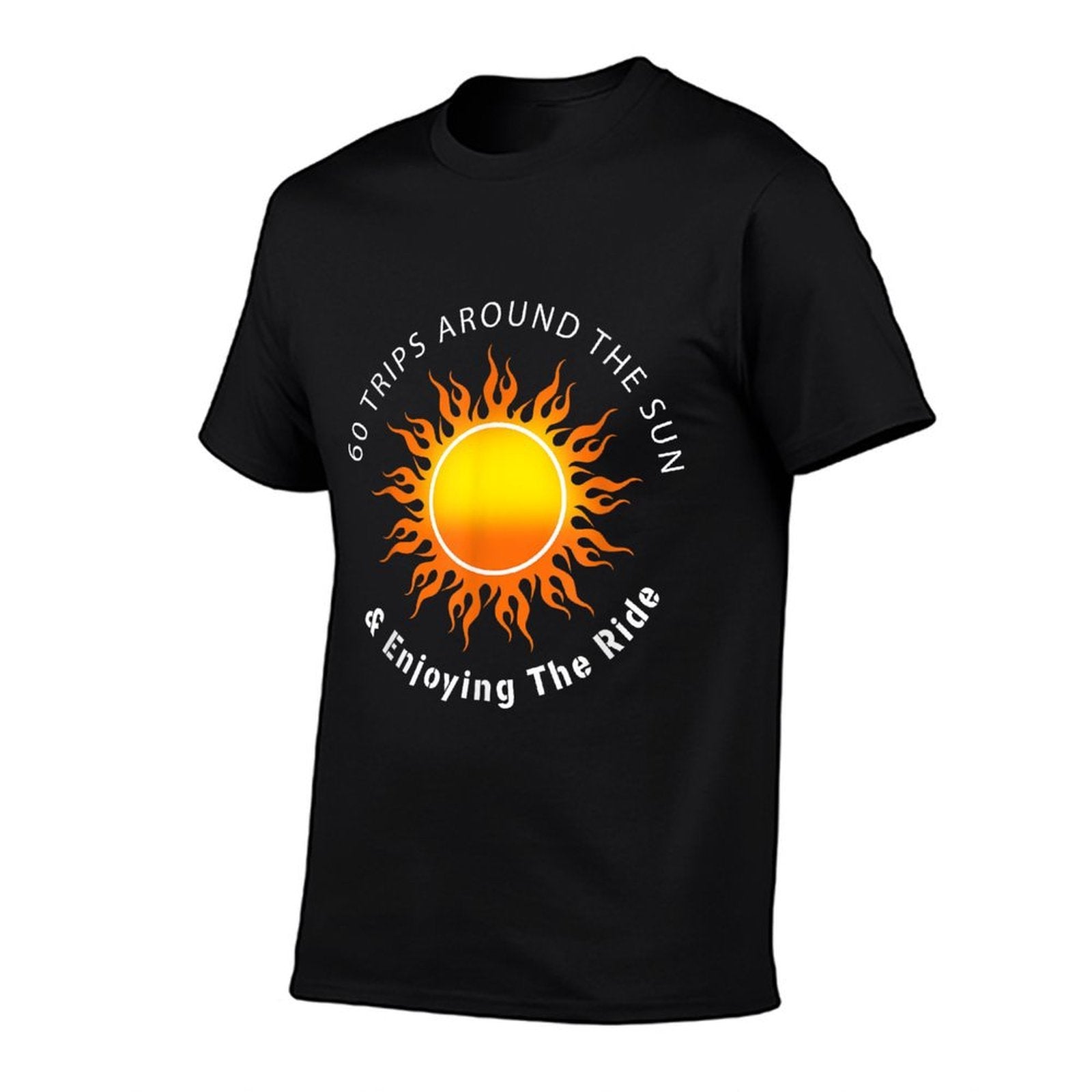 60 Trips Around The Sun 60th Birthday  Cotton T-Shirt