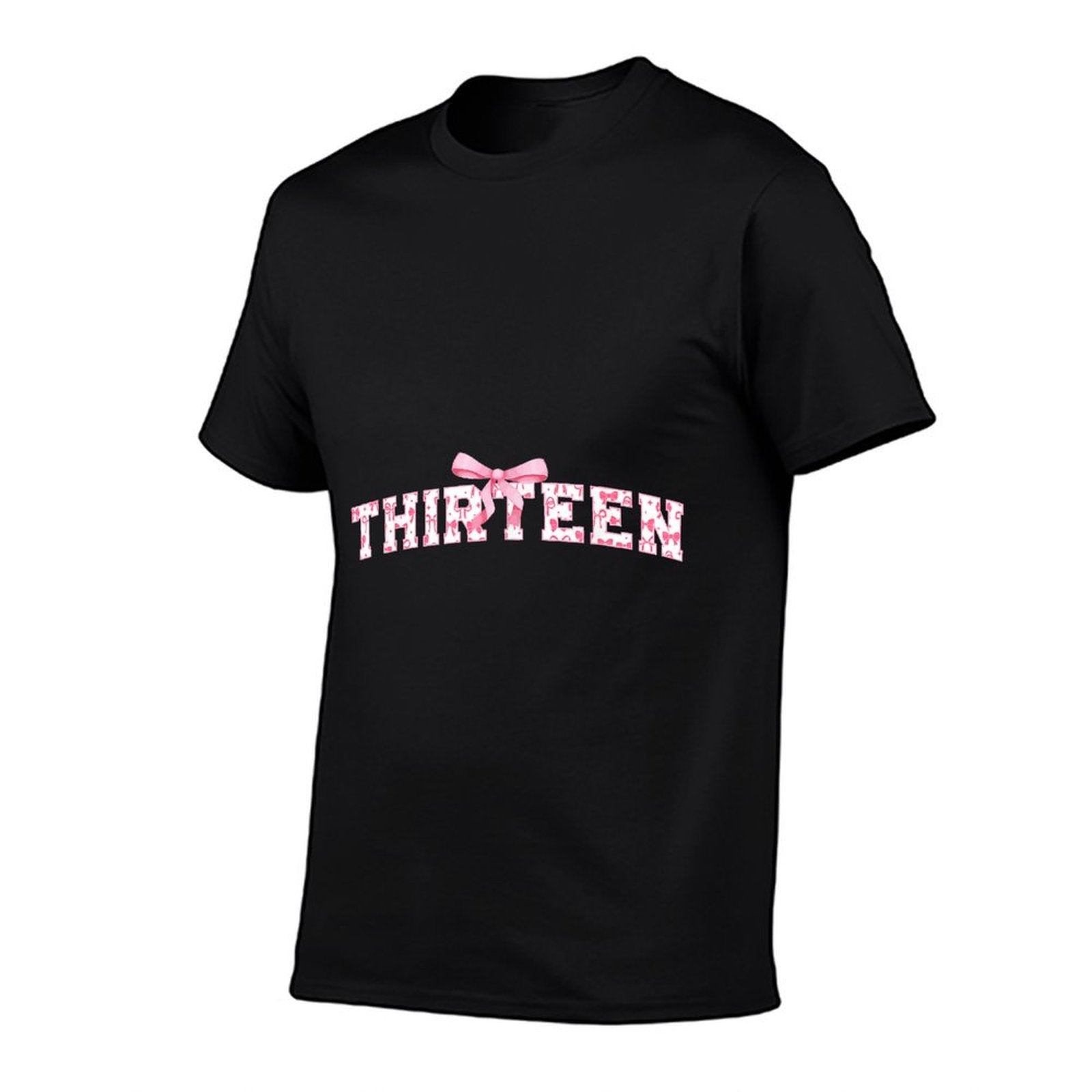 13th Coquette Themed Birthday Thirteen Year Old Coquette Bow  Quick-drying T-Shirt