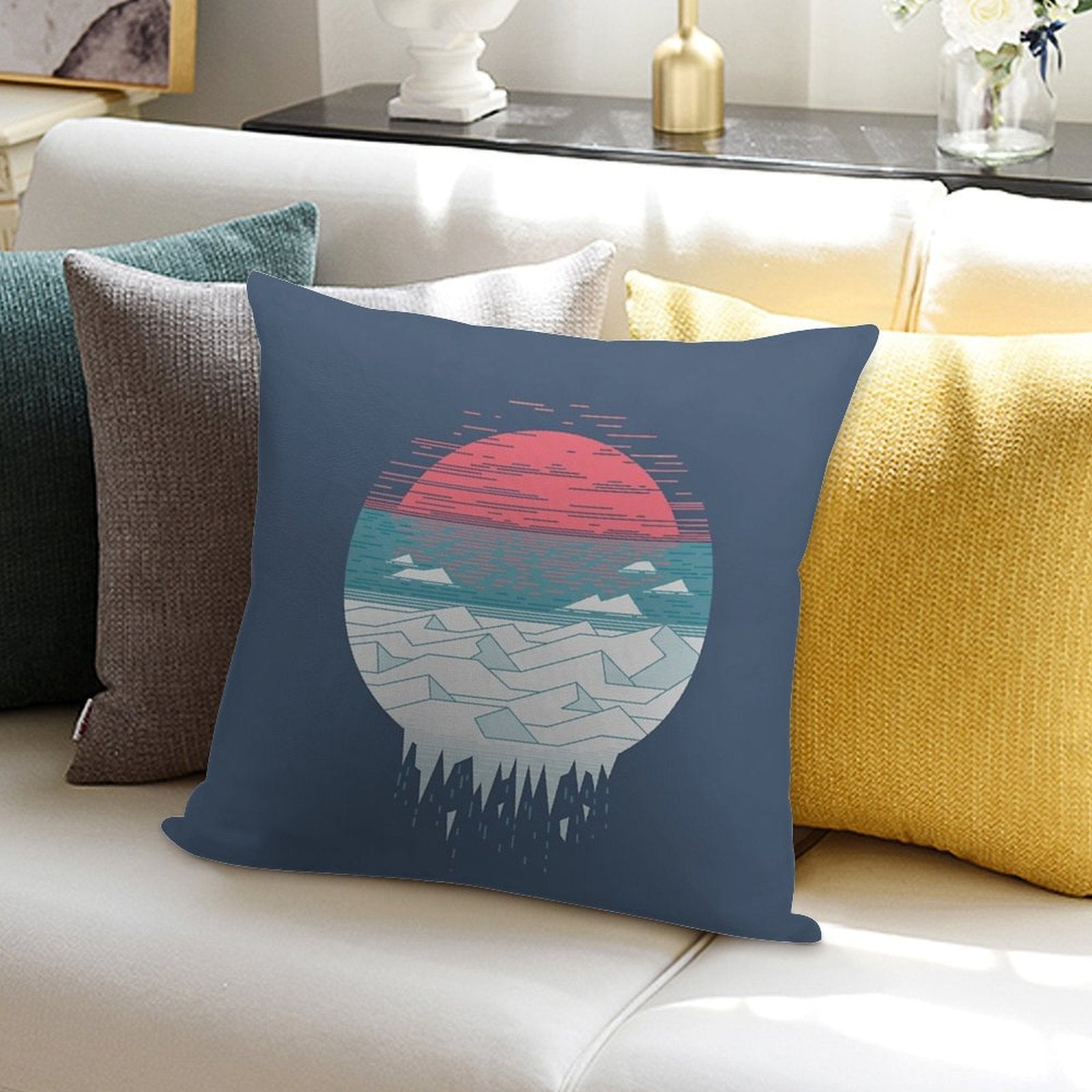 The Great Thaw Soft Skin-Friendly Throw Pillow