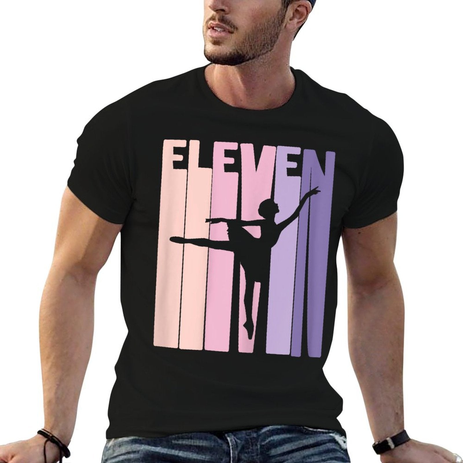 11th Birthday Gift Ballet Dancer 11 Years Old Ballerina Girl  Eco-friendly Material T-Shirt