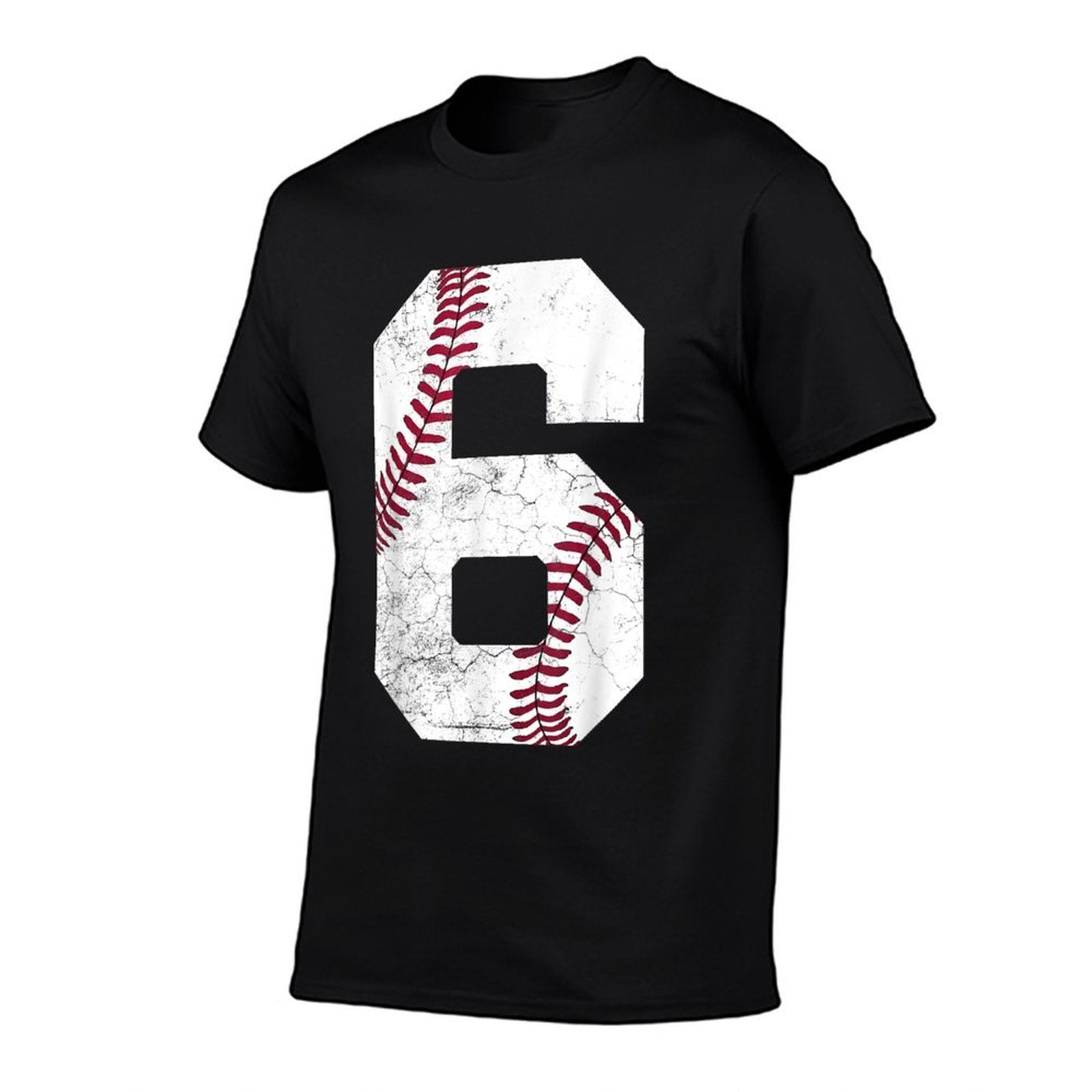 2019 6th Birthday Baseball Boys Kids Six 6 Sixth Gift  Eco-friendly Material T-Shirt