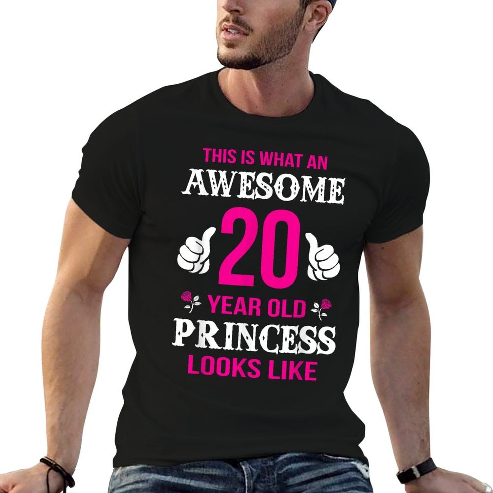 20th Birthday For Women 20 Year Old Princess Gift  Durable T-Shirt