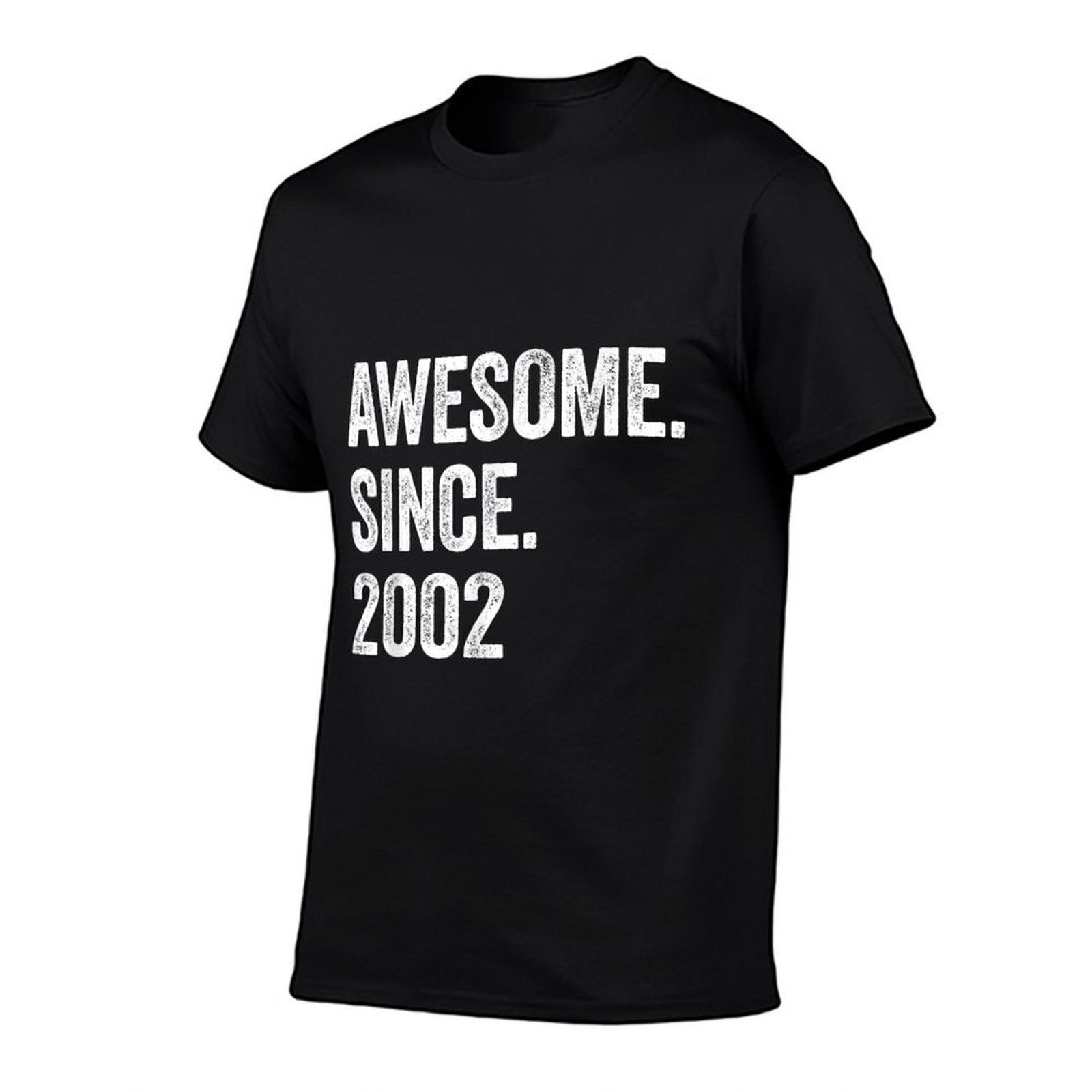21 Years Old Awesome Since 2002 21st Birthday  Tagless Design T-Shirt