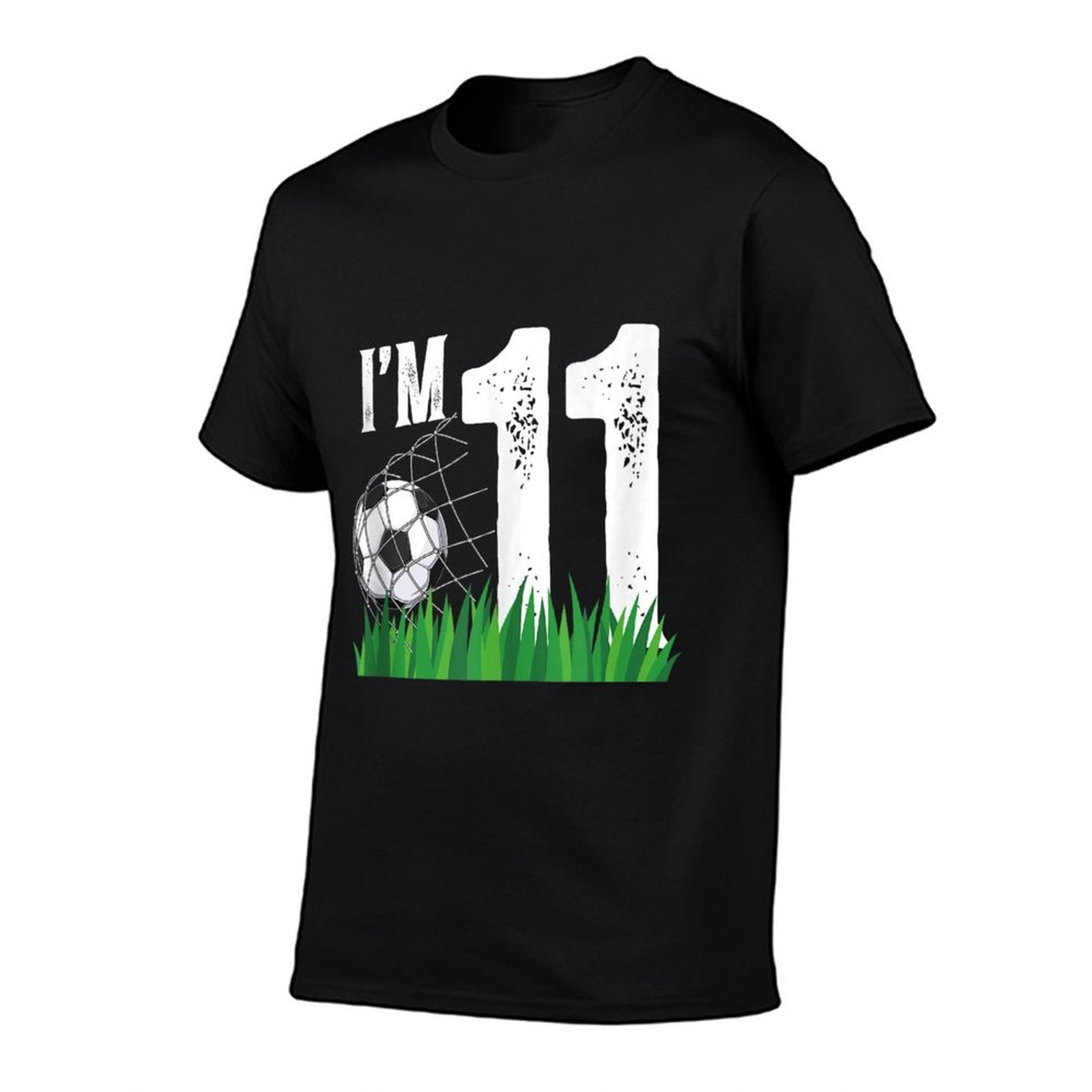 11th Soccer Birthday Party Eleven Year Old Soccer Player  Summer-ready Fabric T-Shirt