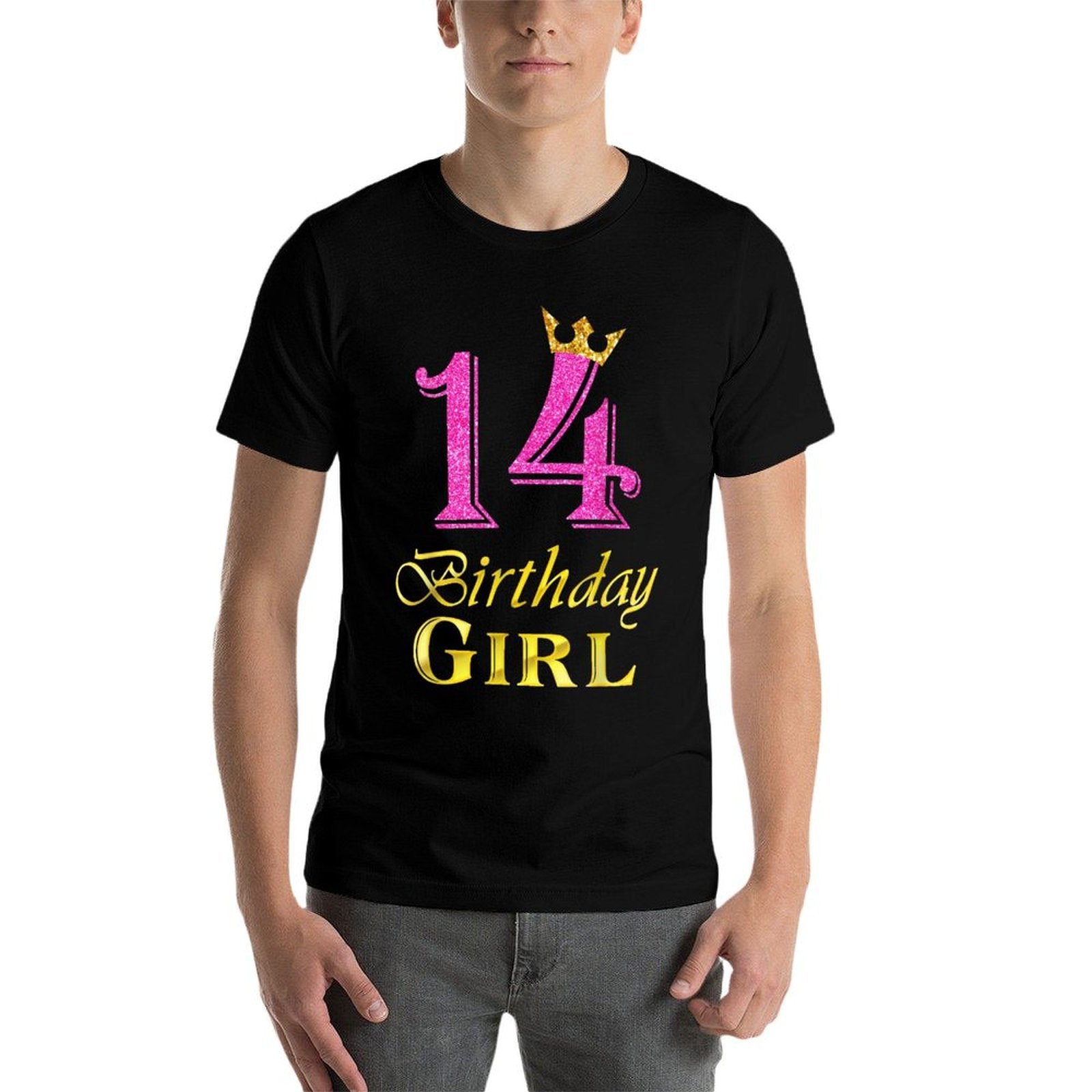 14 Birthday Girl Princess 14 Years Old 14th Birthday  Stretchy T-Shirt