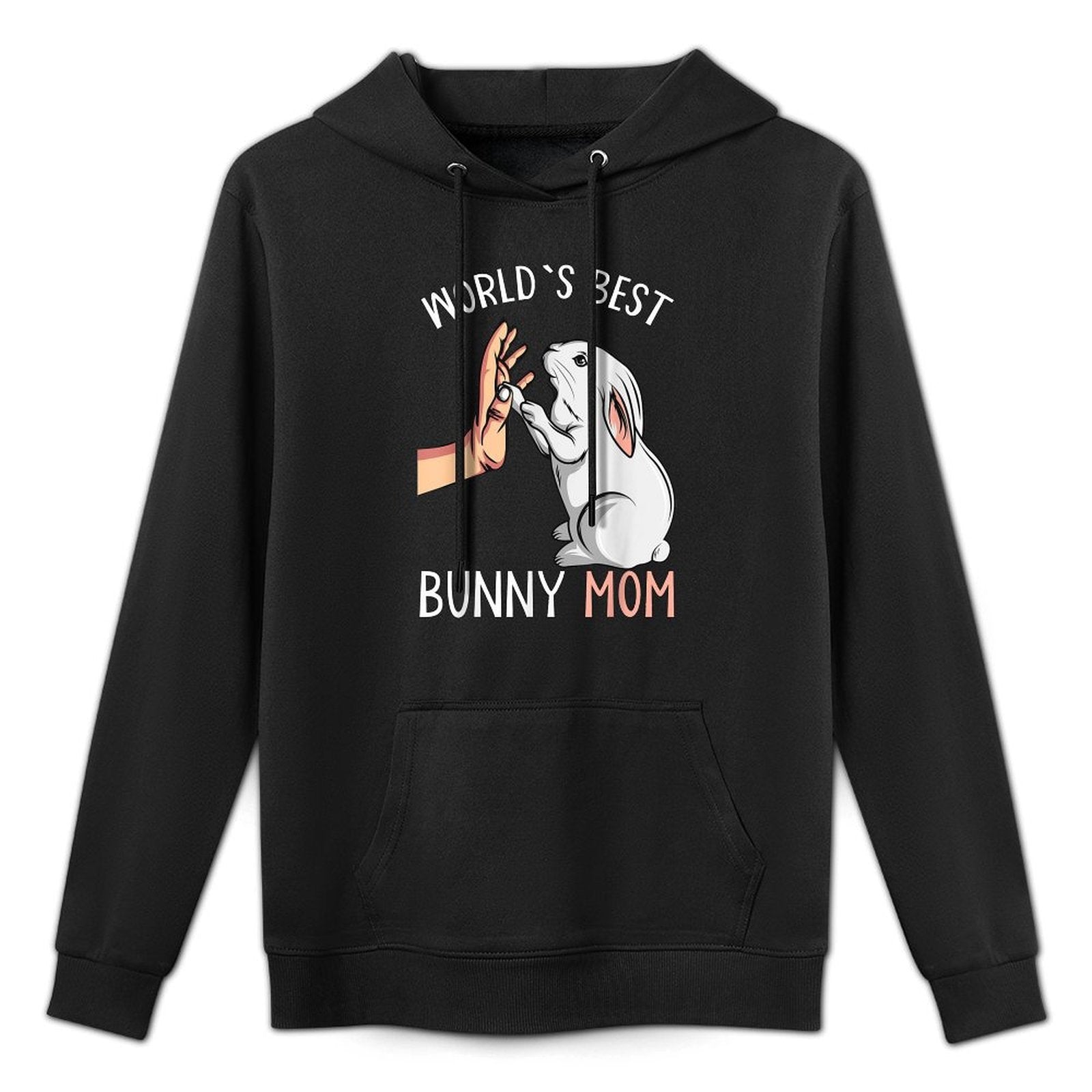 World´s Best Bunny Mom Rabbit Love Easter Girls Womens Relaxed Fit Hoodie
