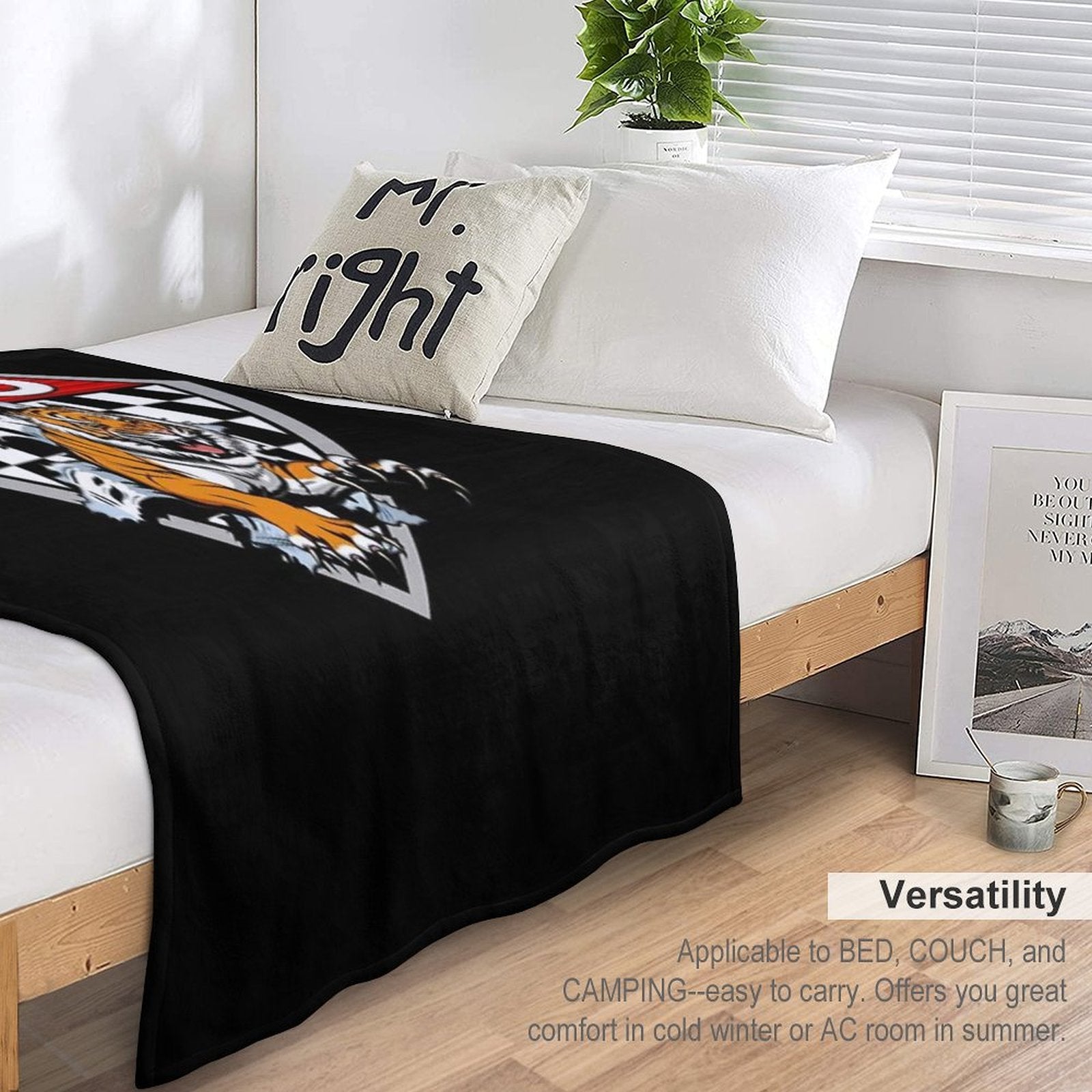 Pontiac GTO Tiger Shirt Gift-ready Throw Blanket