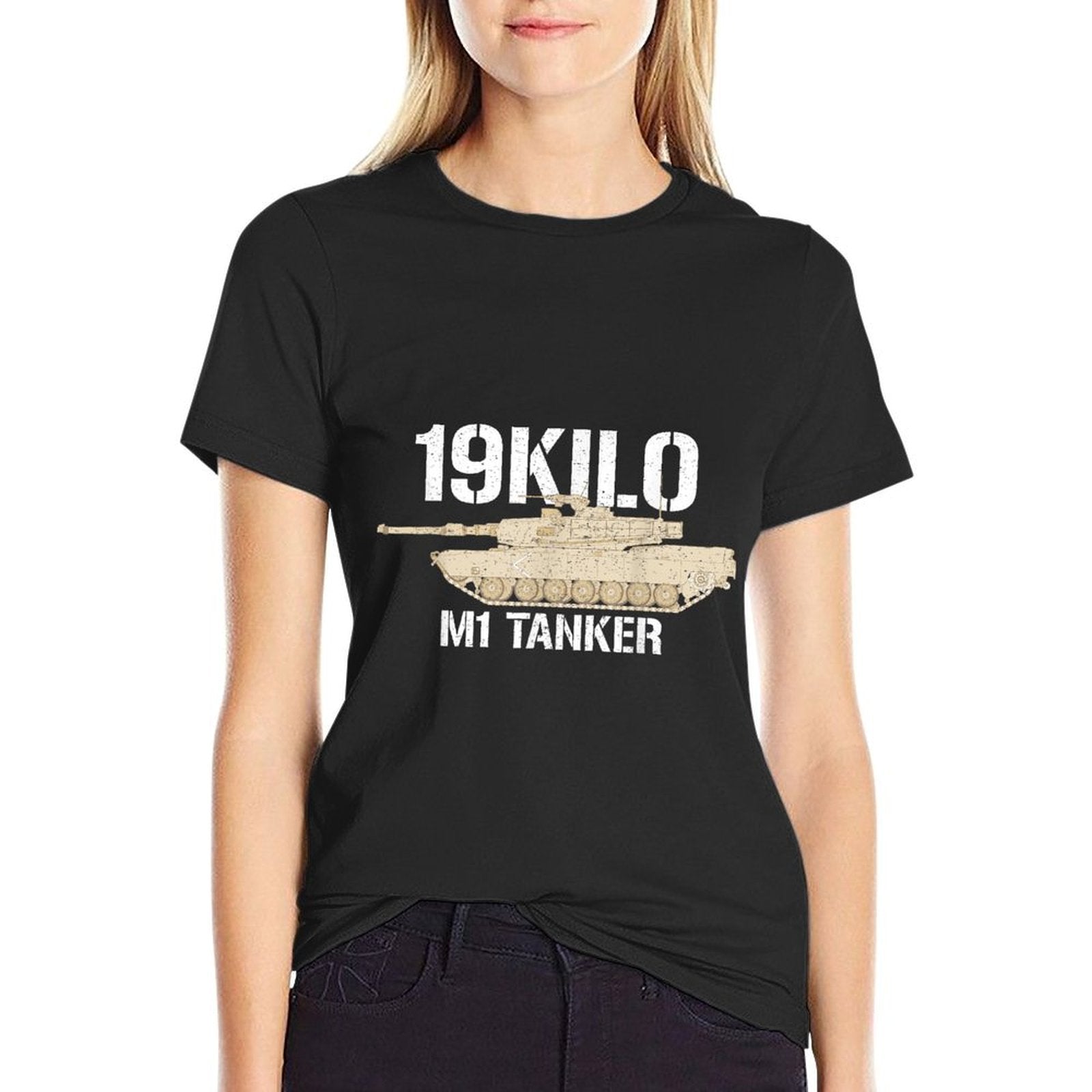 19KILO M1 Tanker Vintage Army Armor Branch MOS TEE  Vintage-inspired T-Shirt