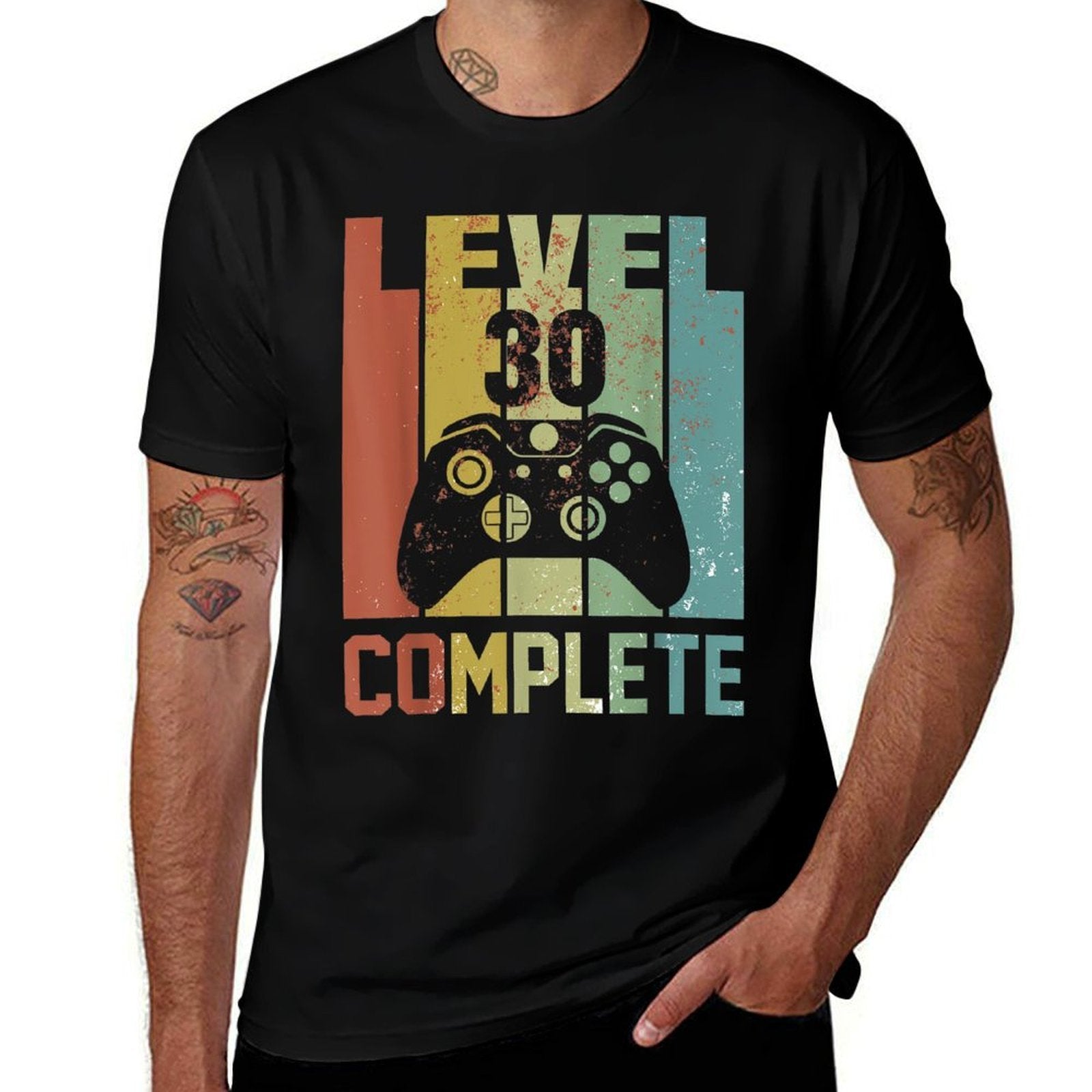 30th Birthday for Gamer 30 Years Old - Retro Birthday  Odor-resistant T-Shirt