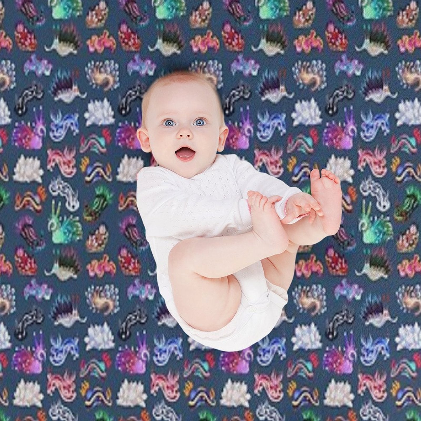 NUDIBRANCH Versatility Throw Blanket