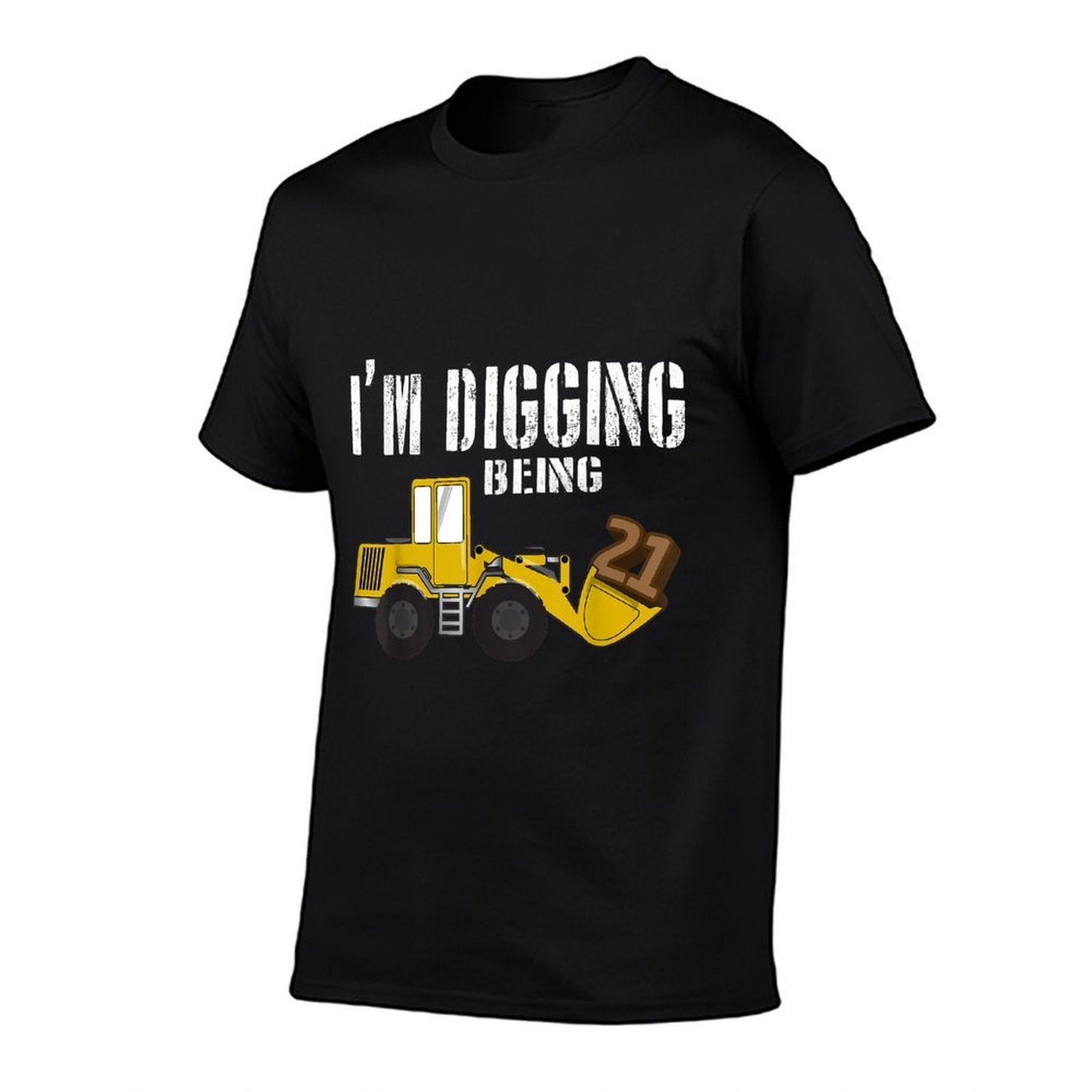 21st Birthday - Construction, 21 Year Old Bday  Tagless Design T-Shirt