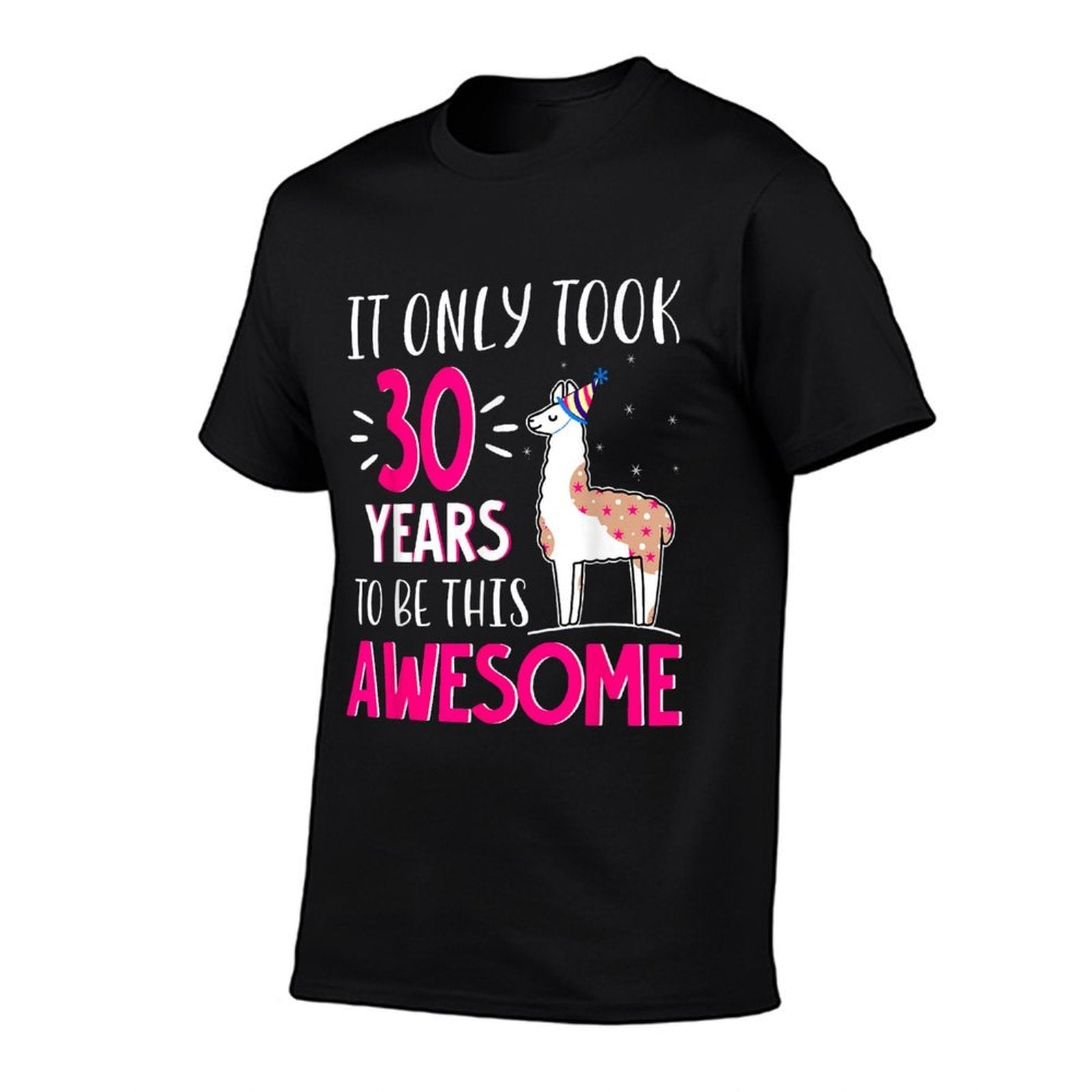 30th Birthday Llama T Awesome Gifts  Eco-friendly Material T-Shirt